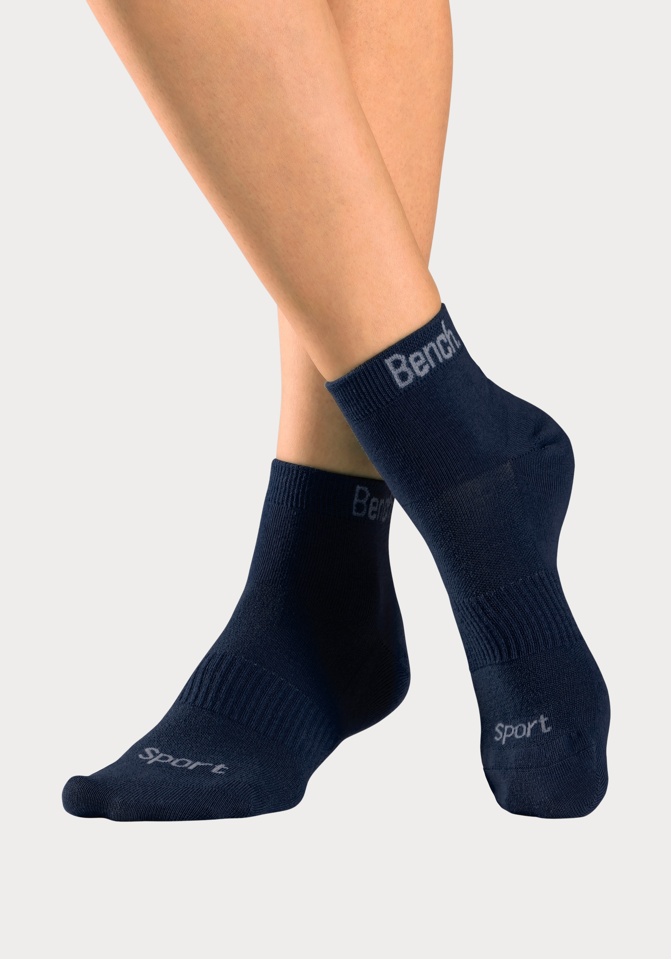 Bench. Sportsocken, (Packung, 6 Paar), mit antibakterieller Feuchtigkeitsregulierung