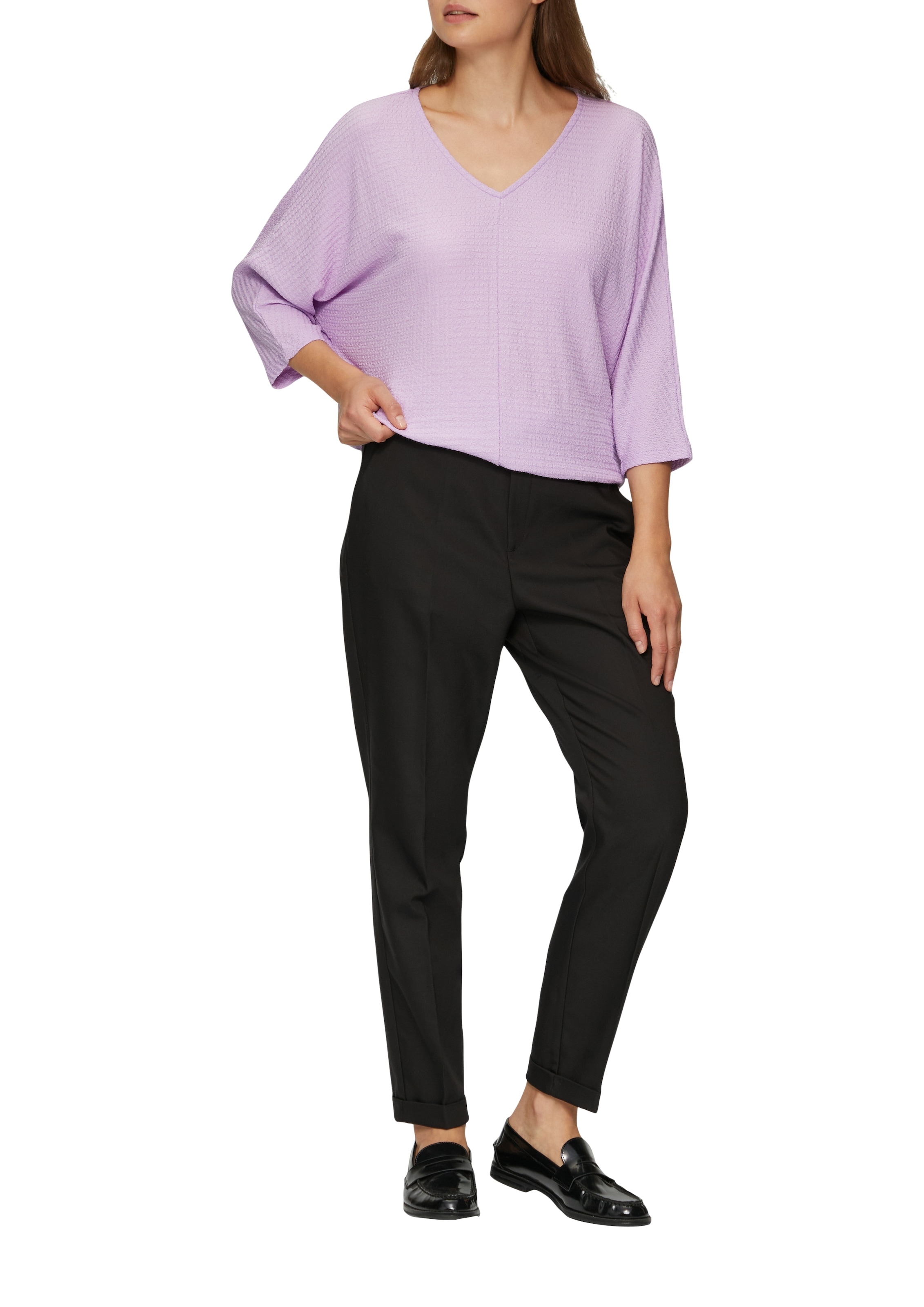 s.Oliver 3/4-Arm-Shirt, mit Struktur