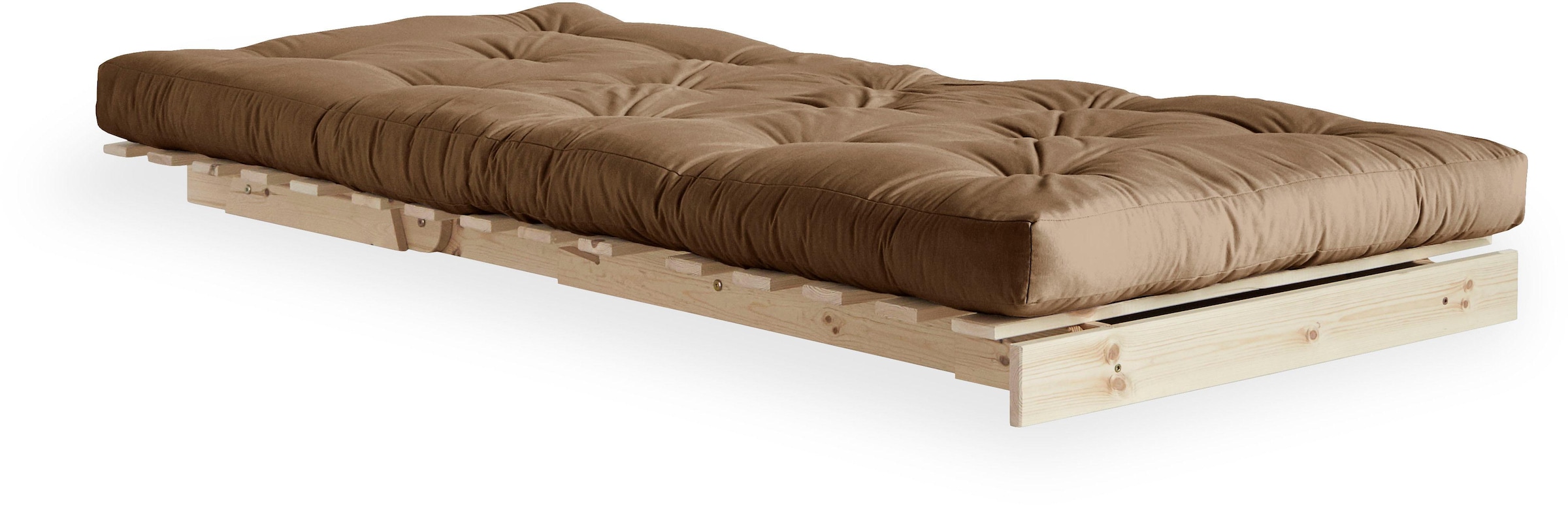 Karup Design Daybett »Roots Schlafsofa, Gästebett, Sofa inkl. Futonmatratze«, Liegefläche 90/140/160 x200 cm, FSC® zertifizierte Kiefer