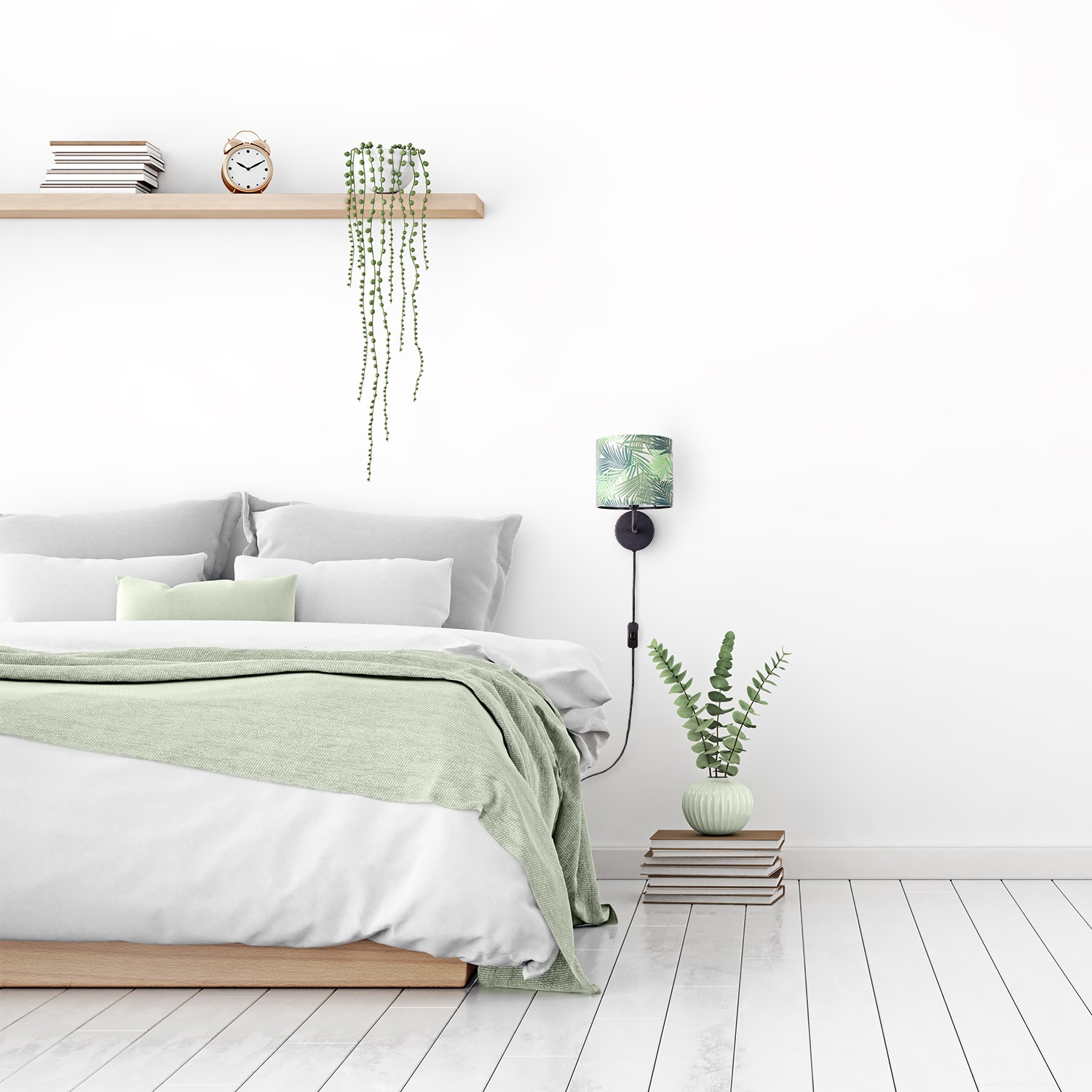 Paco Home Wandleuchte »Ostende 534«, 1 flammig, Leuchtmittel E14   ohne Leu günstig online kaufen