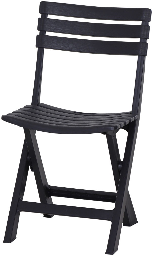 Progarden Balkonset »Club« Set, 3 tlg. anthrazit 3-teilig