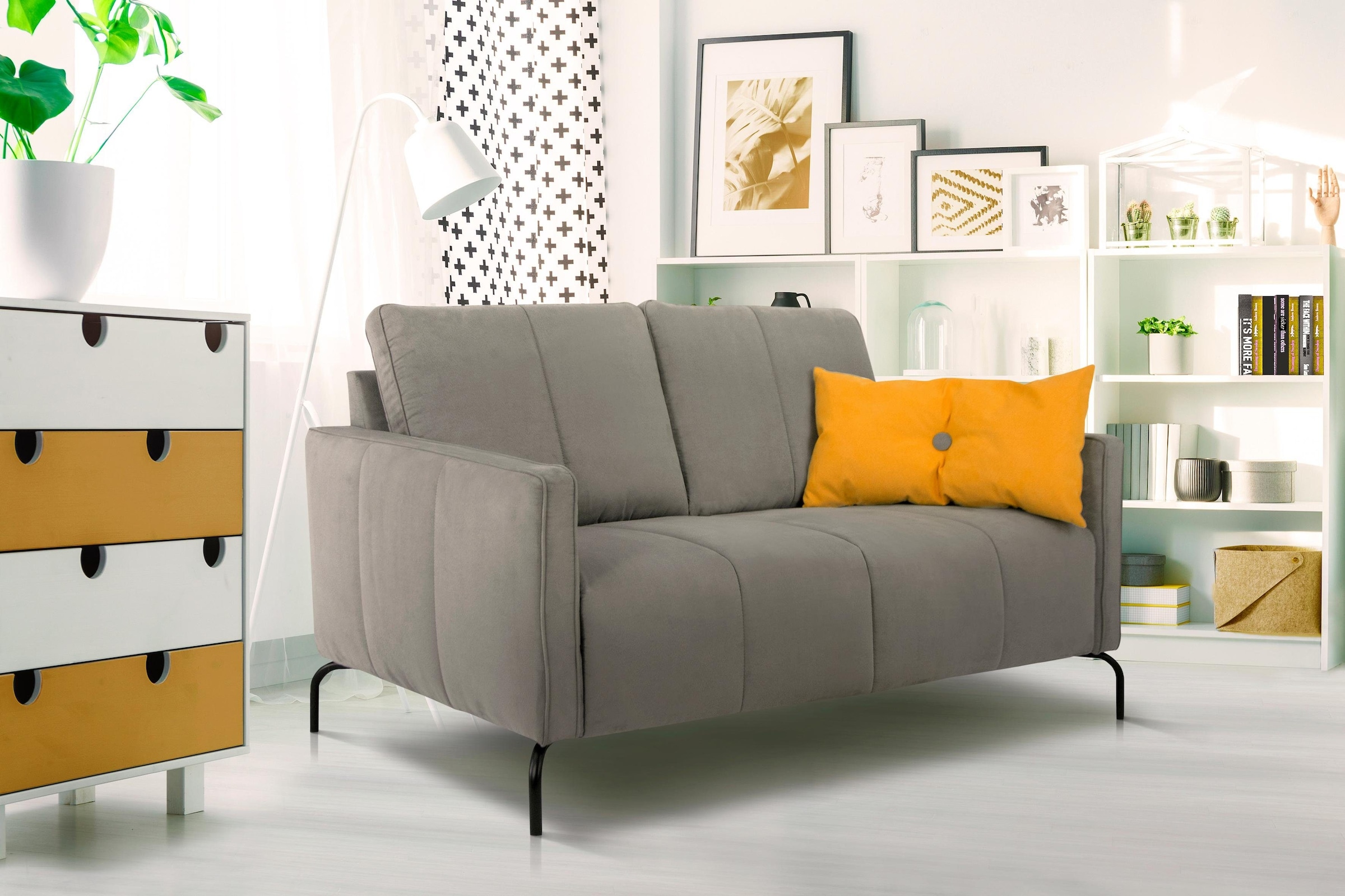 Home affaire 2-Sitzer »Xeen« mit feiner Steppung und Keder günstig online kaufen