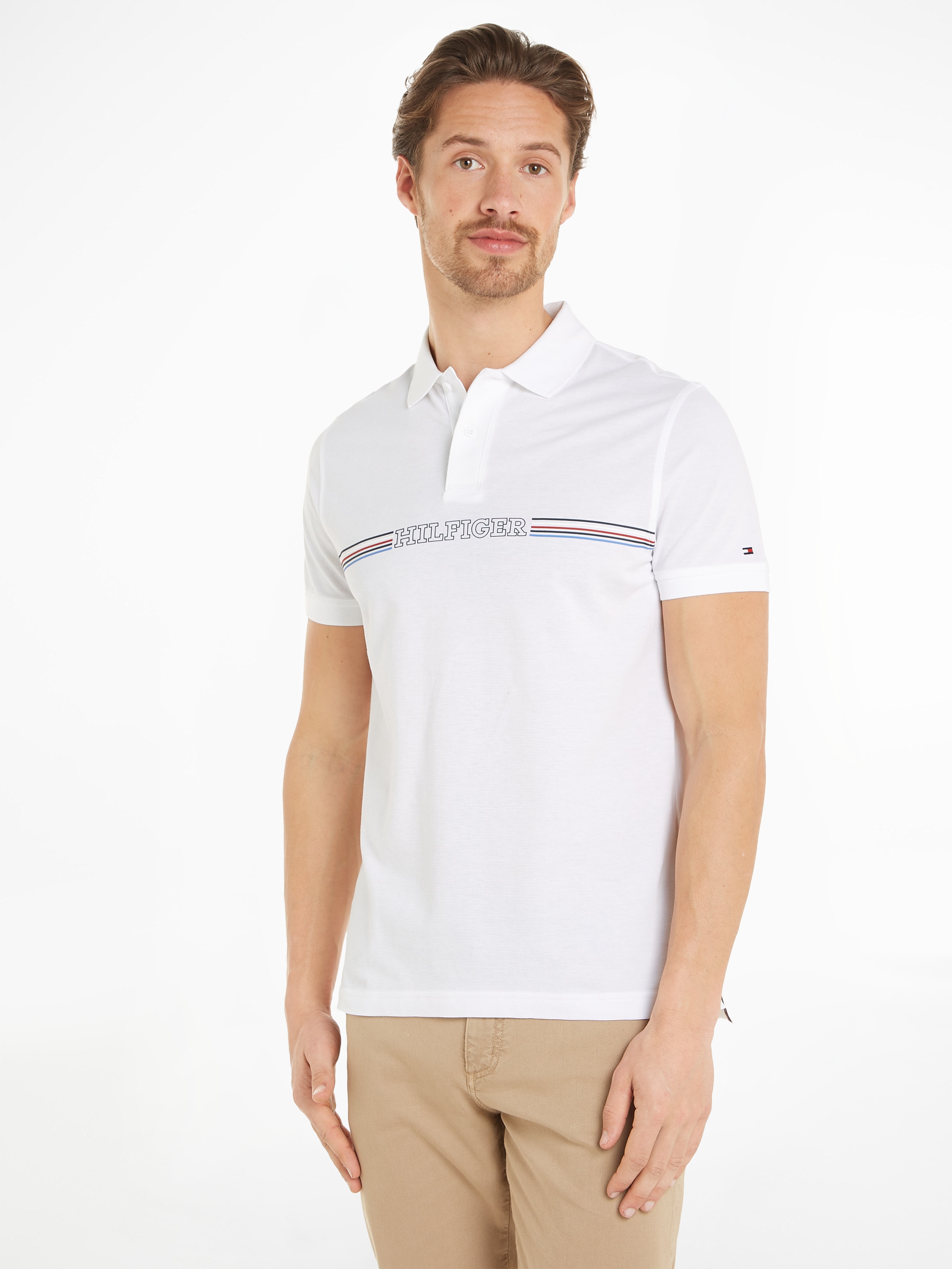 Tommy Hilfiger Poloshirt »STRIPE CHEST REG POLO«