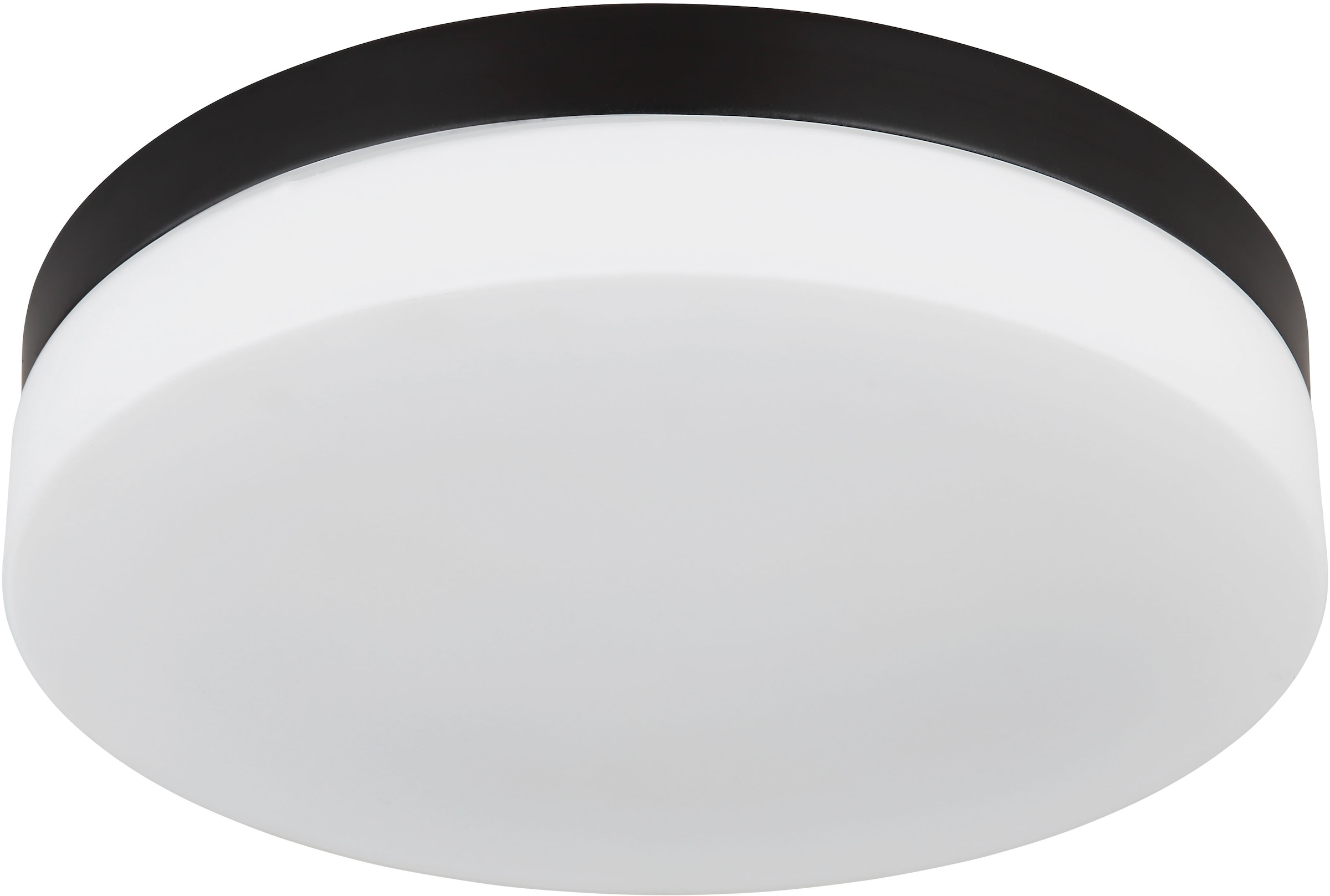 GLOBO LIGHTING Außen-Deckenleuchte »VRANOS«, Leuchtmittel E27 | ohne Leuchtmittel, Außen-Deckenlampe/Terrasse/Glas opal/IP44
