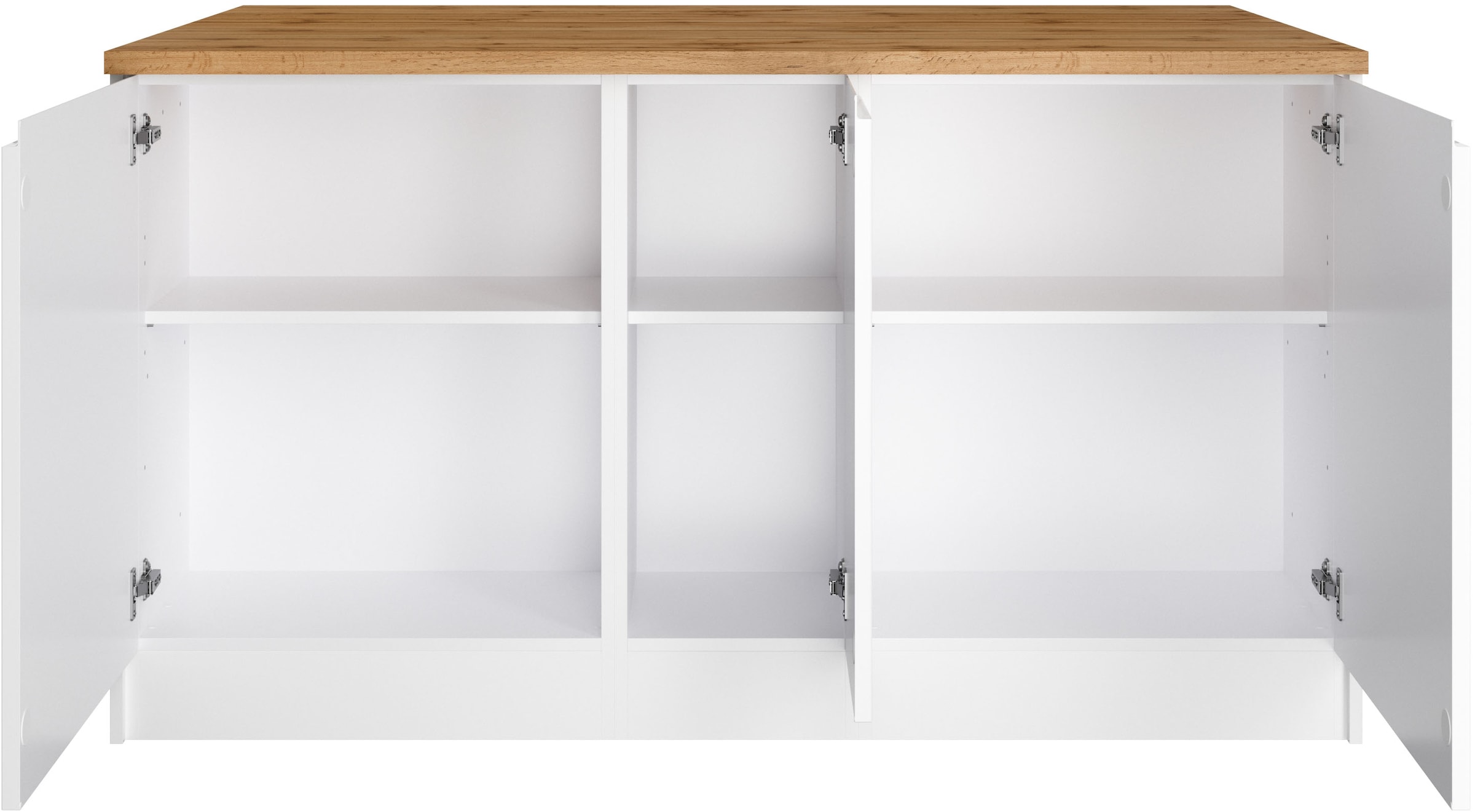 HELD MÖBEL Kücheninsel »Virginia«, Breite 153 cm, MDF-Fronten, Flaschenregal