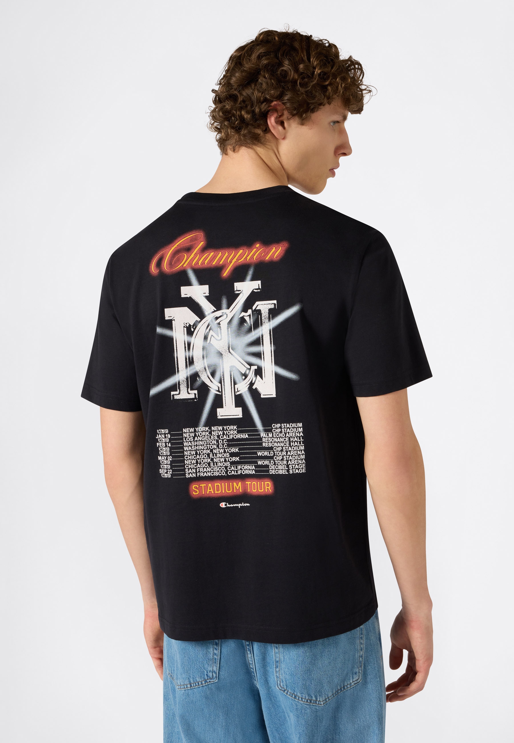 Champion T-Shirt »Graphic Crewneck T-Shirt« für Erwachsene, mit Rundhalsausschnitt, grafisches Design