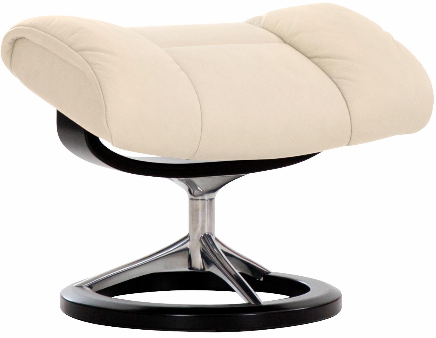Stressless® Hocker »Ruby«, mit Signature Base, Gestell Eiche, Wenge, Braun & Schwarz