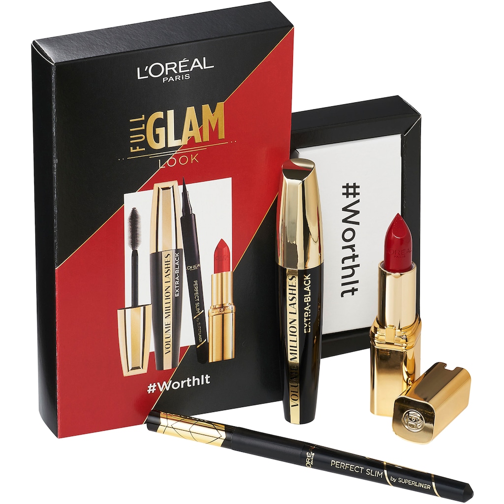 L'ORÉAL PARIS Augen-Make-Up-Set »VML + Color Riche + Superliner«, (3 tlg.)