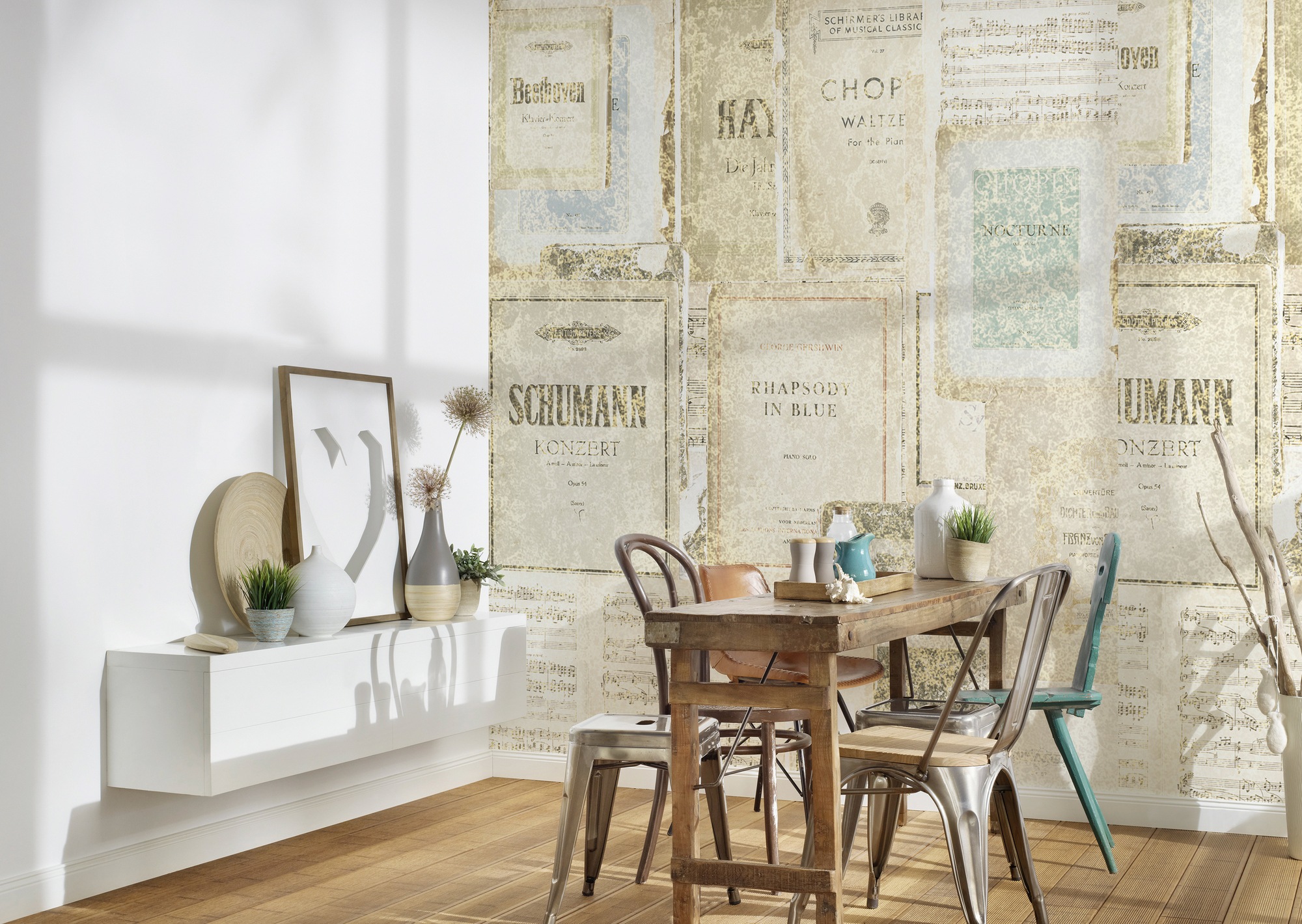 Architects Paper Fototapete »Atelier 47 Sheet of Music 2« glatt Vlies, Wand günstig online kaufen