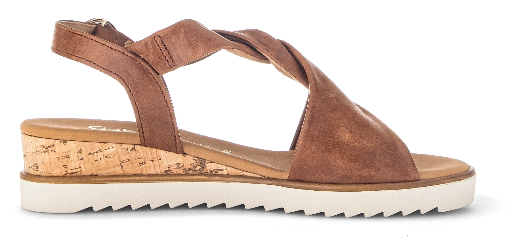 Gabor Sandalette »GENUA«  , Keilabsatz, Sommerschuh, Riemchensandale in Komfortweite G (=weit)