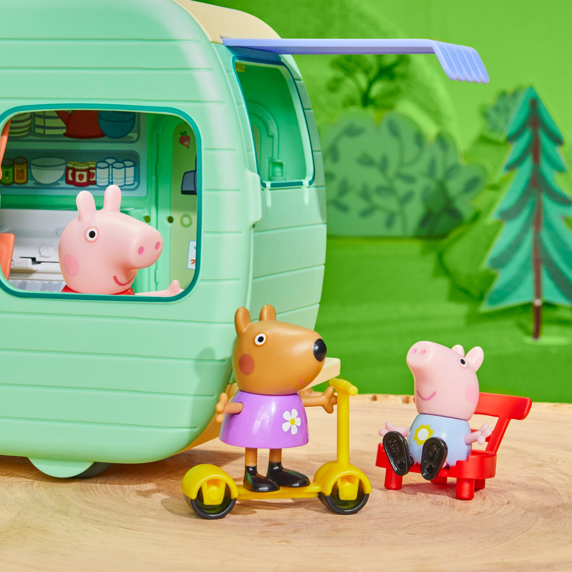 Hasbro Spielwelt »Peppa Pig, Peppas Wohnanhänger«