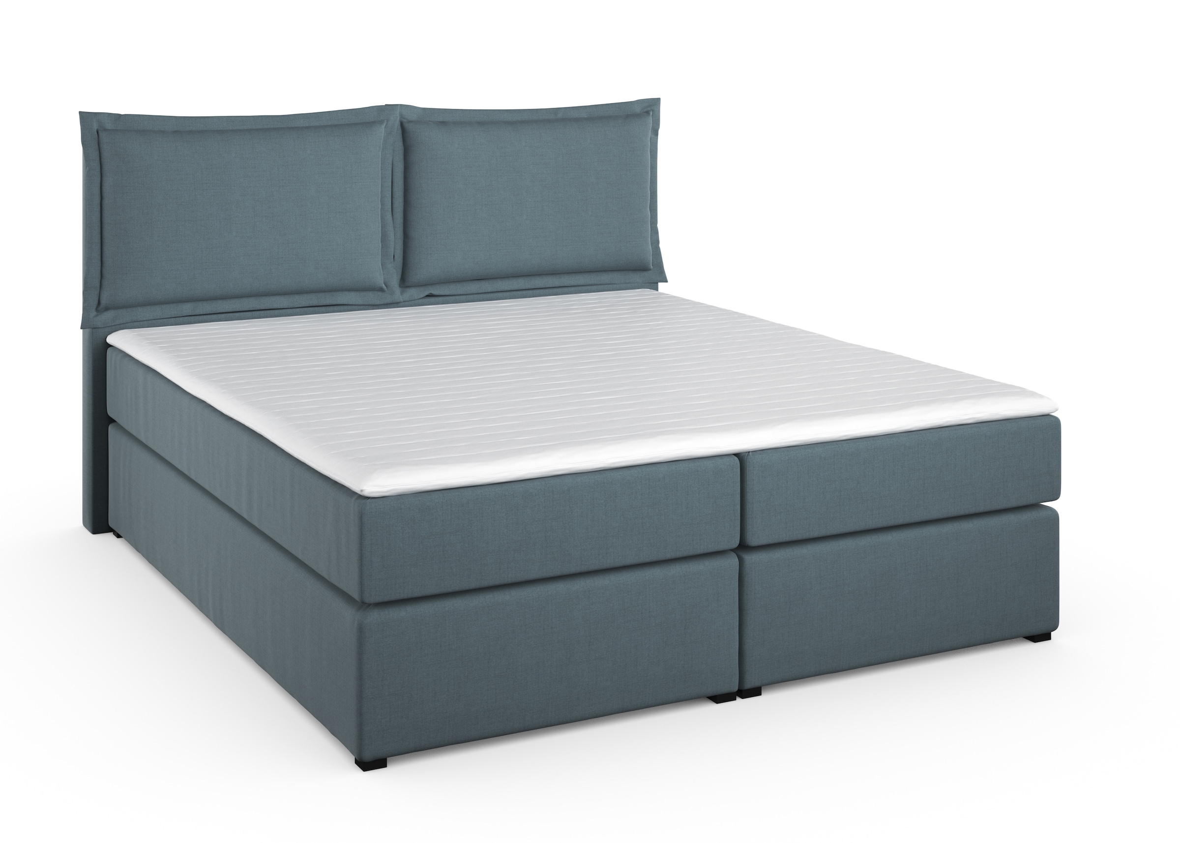 Home affaire Boxspringbett »Lysann«, 5fach verstellbares Kopfteil, in 4 Breiten, 3 Matratzenarten