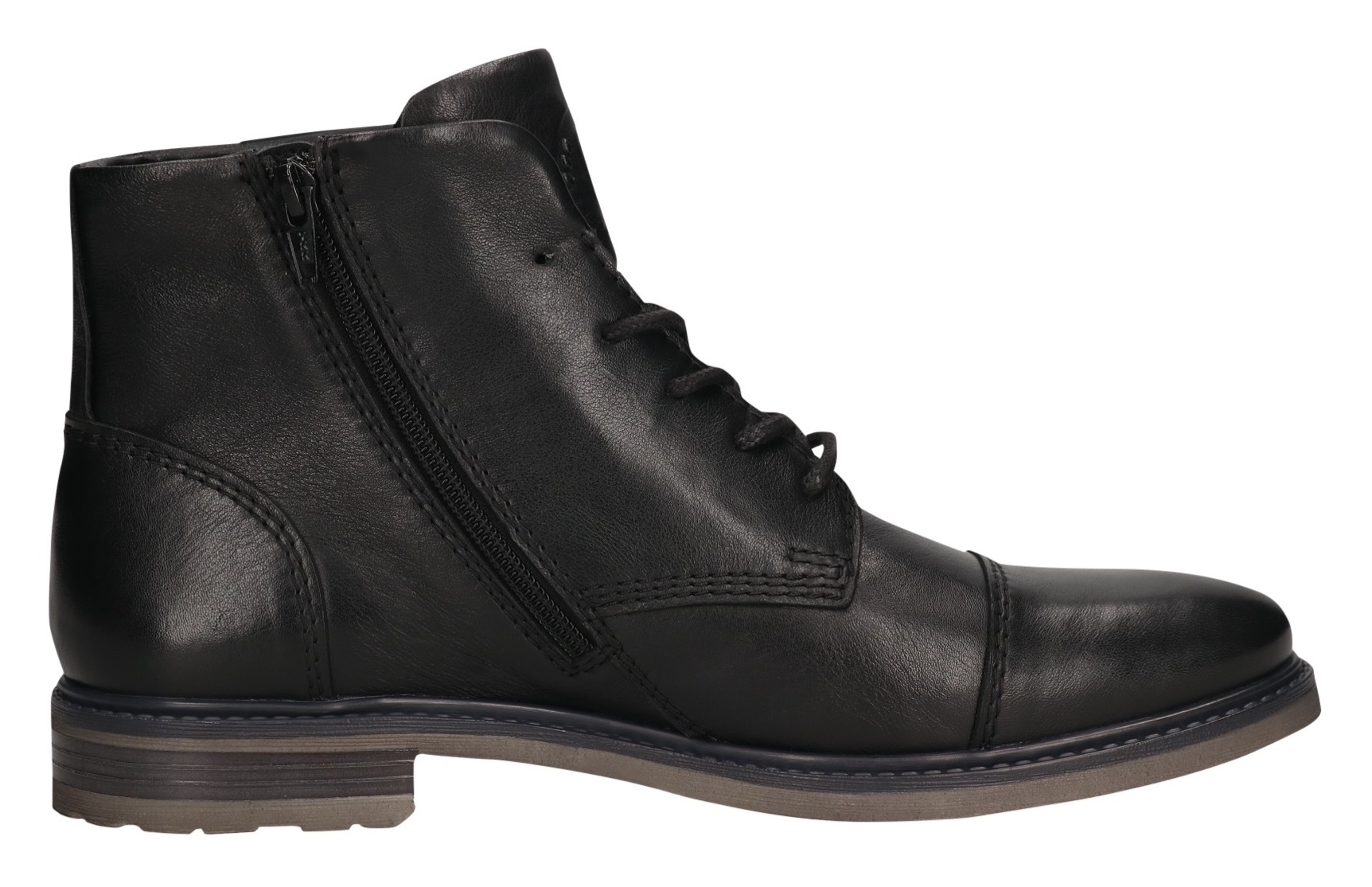 bugatti Schnürboots, Stiefel, Schnürstiefelette, Business-Boots mit Reißverschluss