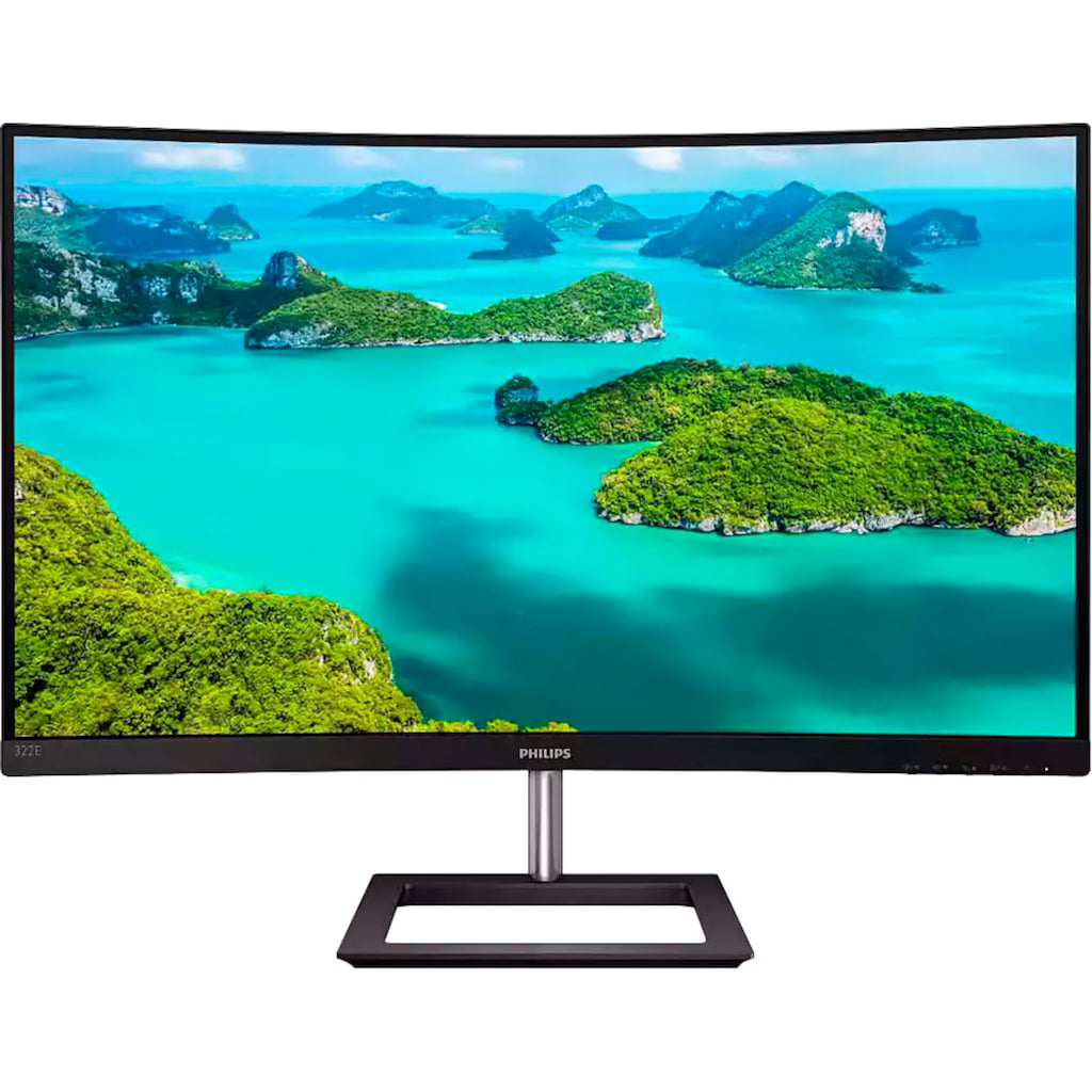 Philips Curved-LED-Monitor »325E1C/00«, 80 cm/31,5 Zoll, 2560 x 1440 px, QHD, 4 ms Reaktionszeit, 75 Hz