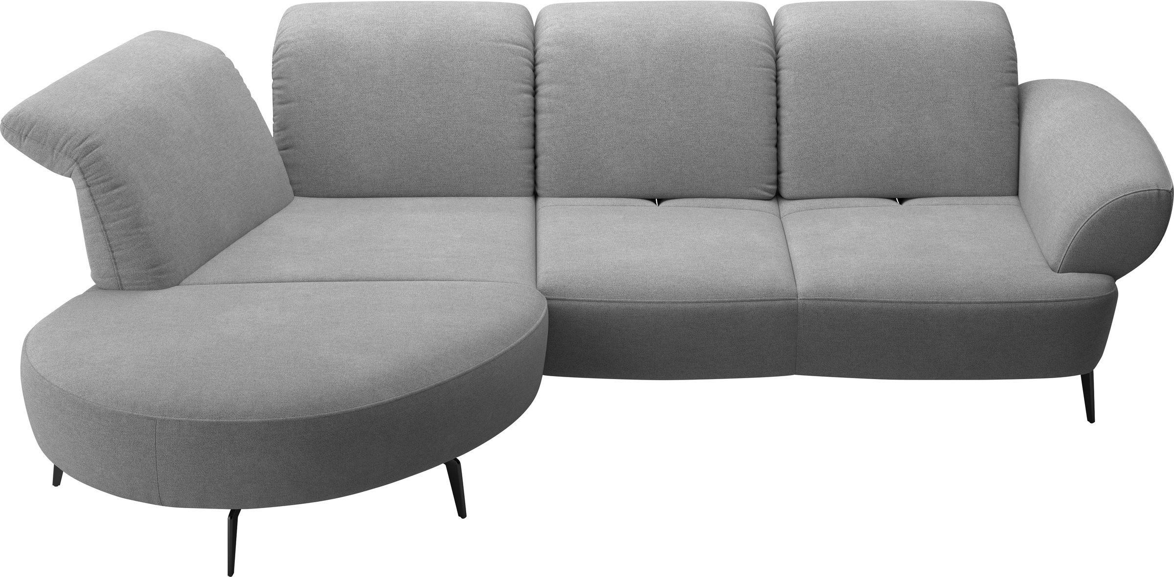 sit&more Ecksofa »Dance«, inkl.System Click&Seat und Sitztiefenverstellung günstig online kaufen