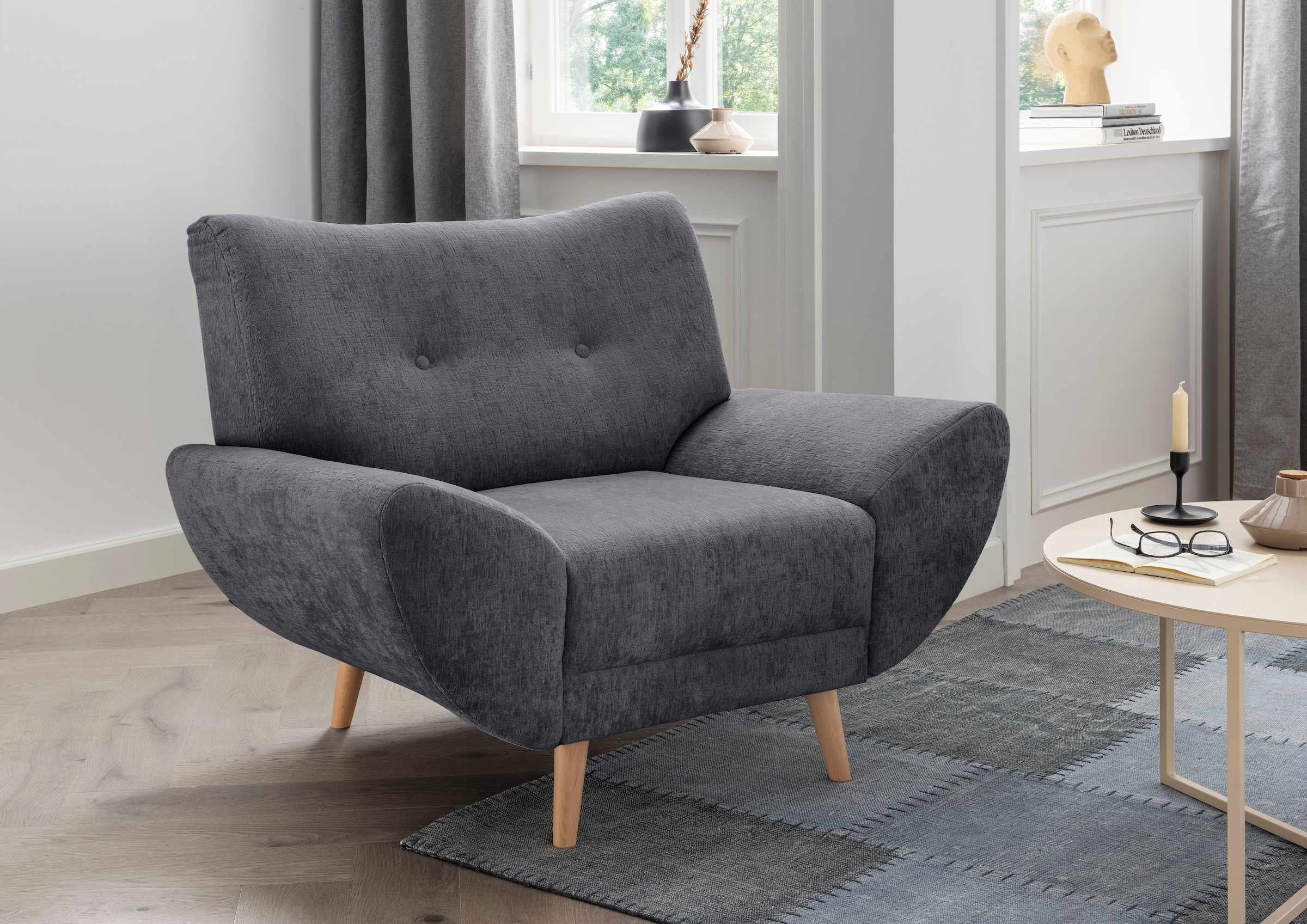 Home affaire Sessel »Basta« 1 Stk. tlg. günstig online kaufen