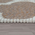 Paco Home Teppich »Varadero 463«, rechteckig, 2 mm Höhe, 3D-Design, Kurzflor, Wohnzimmer