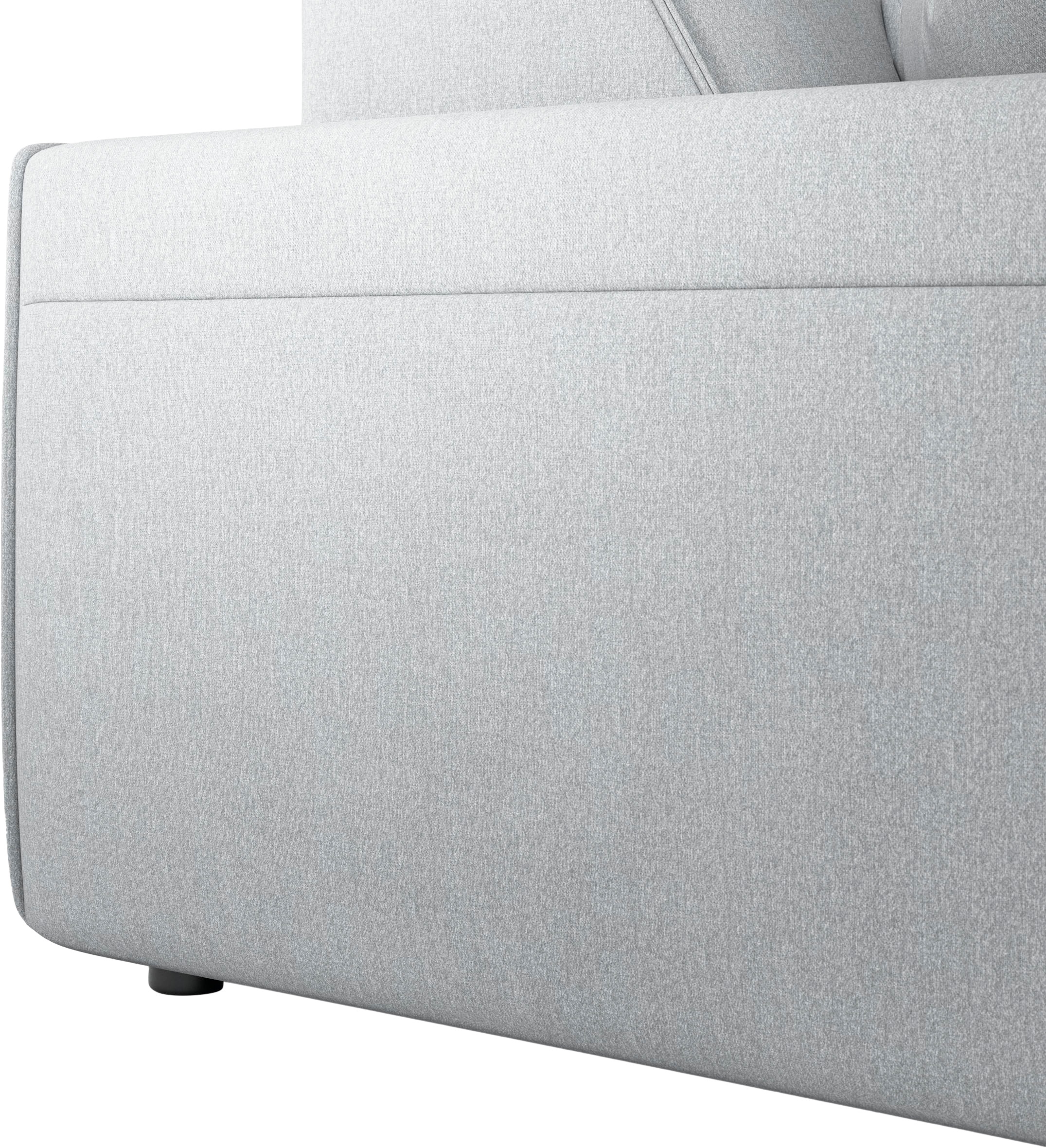 andas Ecksofa »Glimminge auch in Breitcord, Feincord, Bouclé + Easy care-Bezug«, L-Form, Breite 294, Zierkissen