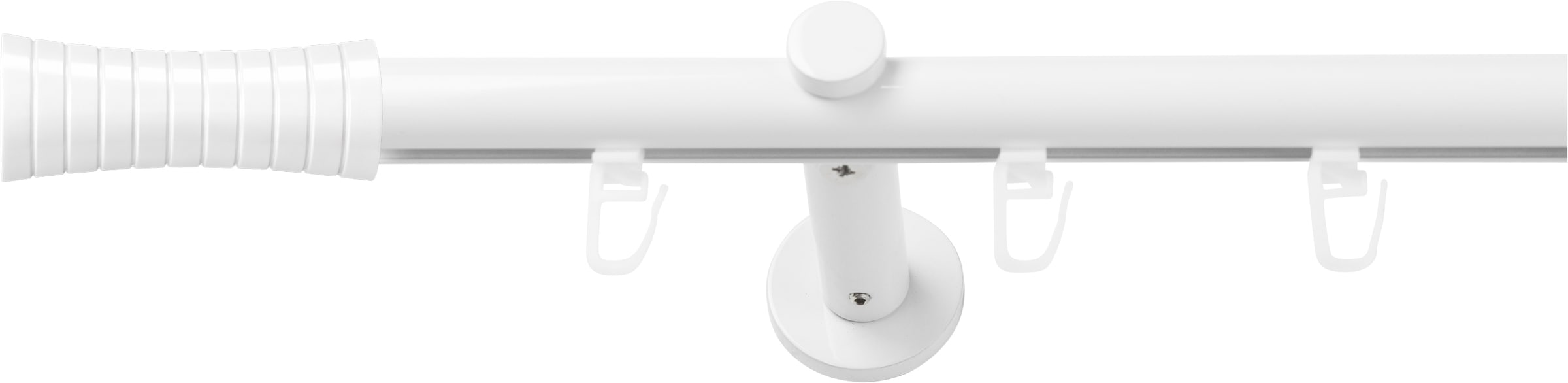 SN DECO GROUP Gardinenstange Ø 19 mm 1 läufig-läufig Fixmaß;kürzbar