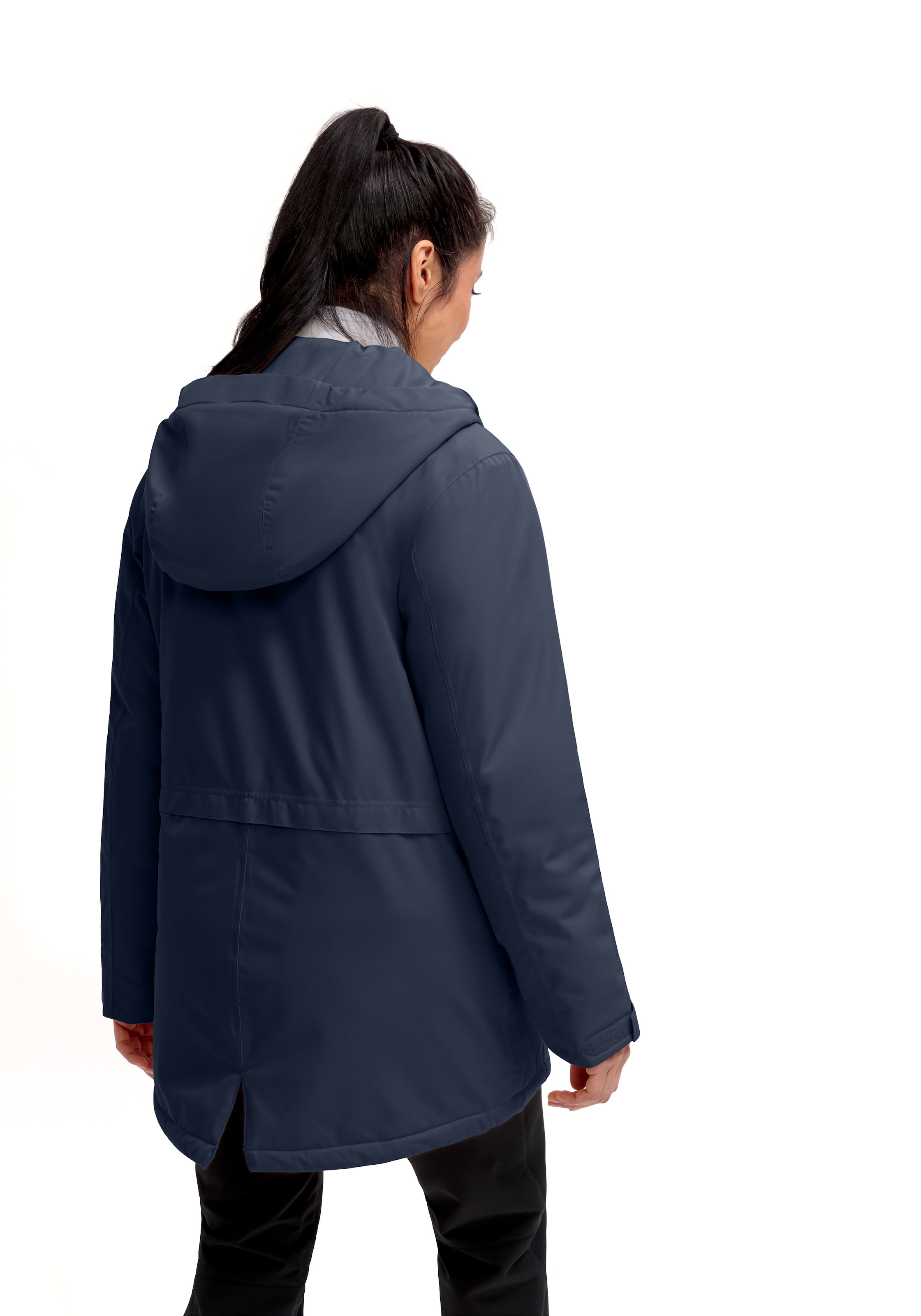 Maier Sports Winterjacke »Lisbon Coat« Damen Wintermantel, wattierte Regenjacke, wasserdicht + atmungsaktiv