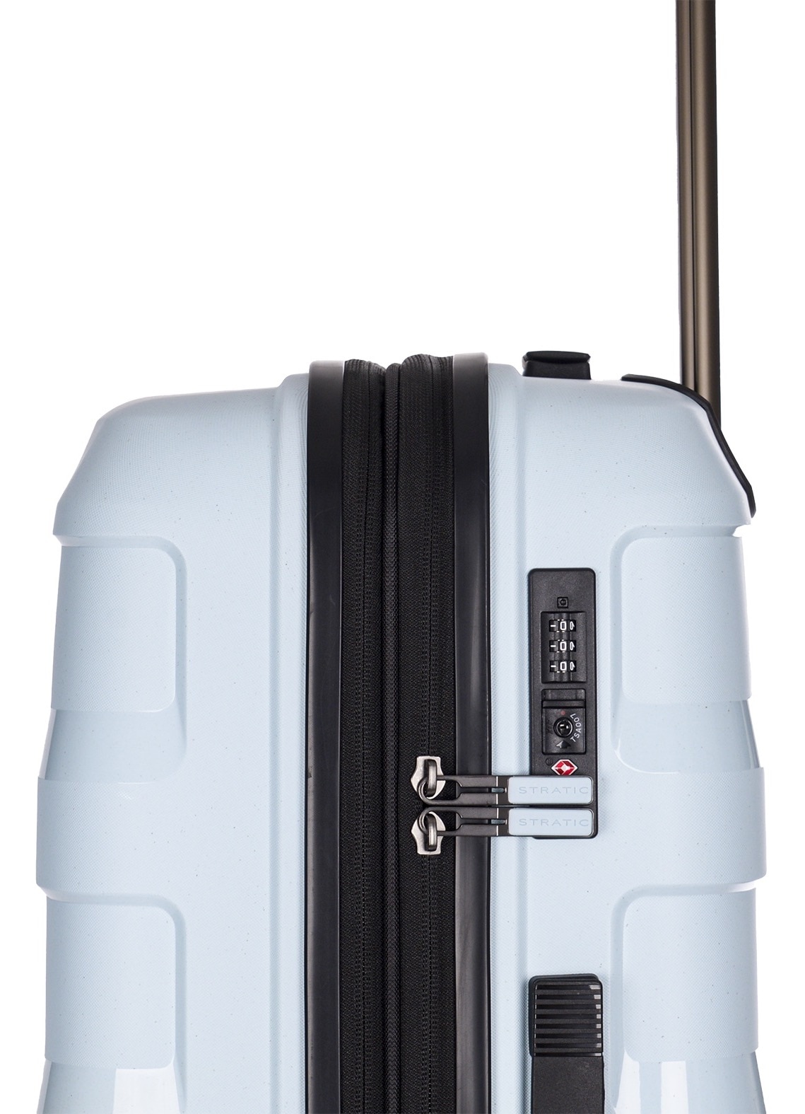 Stratic Trolley »STRAW+ Koffer M«, (1 St.), 4 Rollen, Hartschalenkoffer Trolley TSA-Zahlenschloss STRATIC CONNECT NFC-Chip