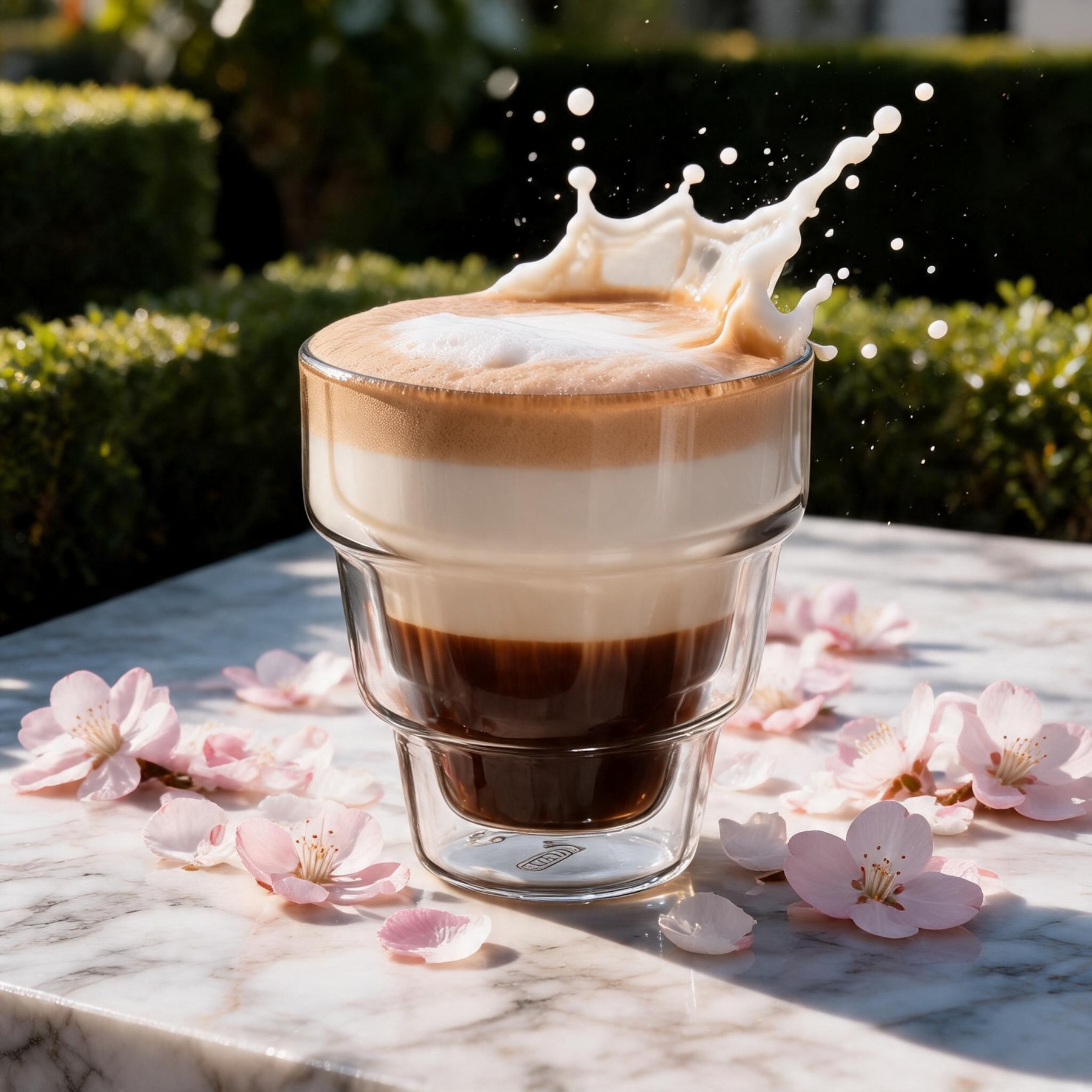 Mulex Latte-Macchiato-Glas »Mulex Gläser Set Denver« doppelwandiges Trinkglas ideal f. Kaffee, Cappuccino, Latte Macchiatto