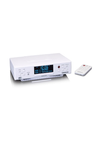 Küchen-Radio »KCR-190WH Küchenradio Unterbau mit PLL-FM-Radio DAB+ BT«, (Bluetooth...