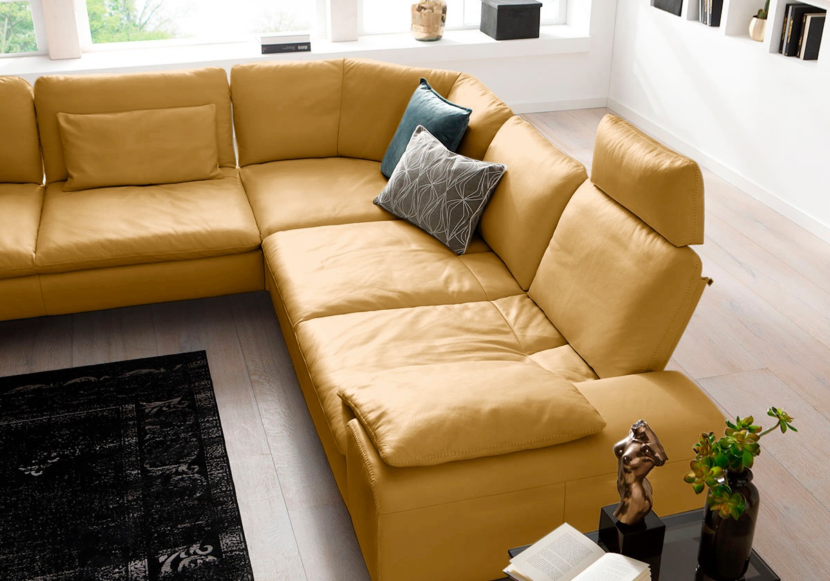 W.SCHILLIG Ecksofa »valentinoo, Designsofa, elegant und bequem, L-Form« mit günstig online kaufen