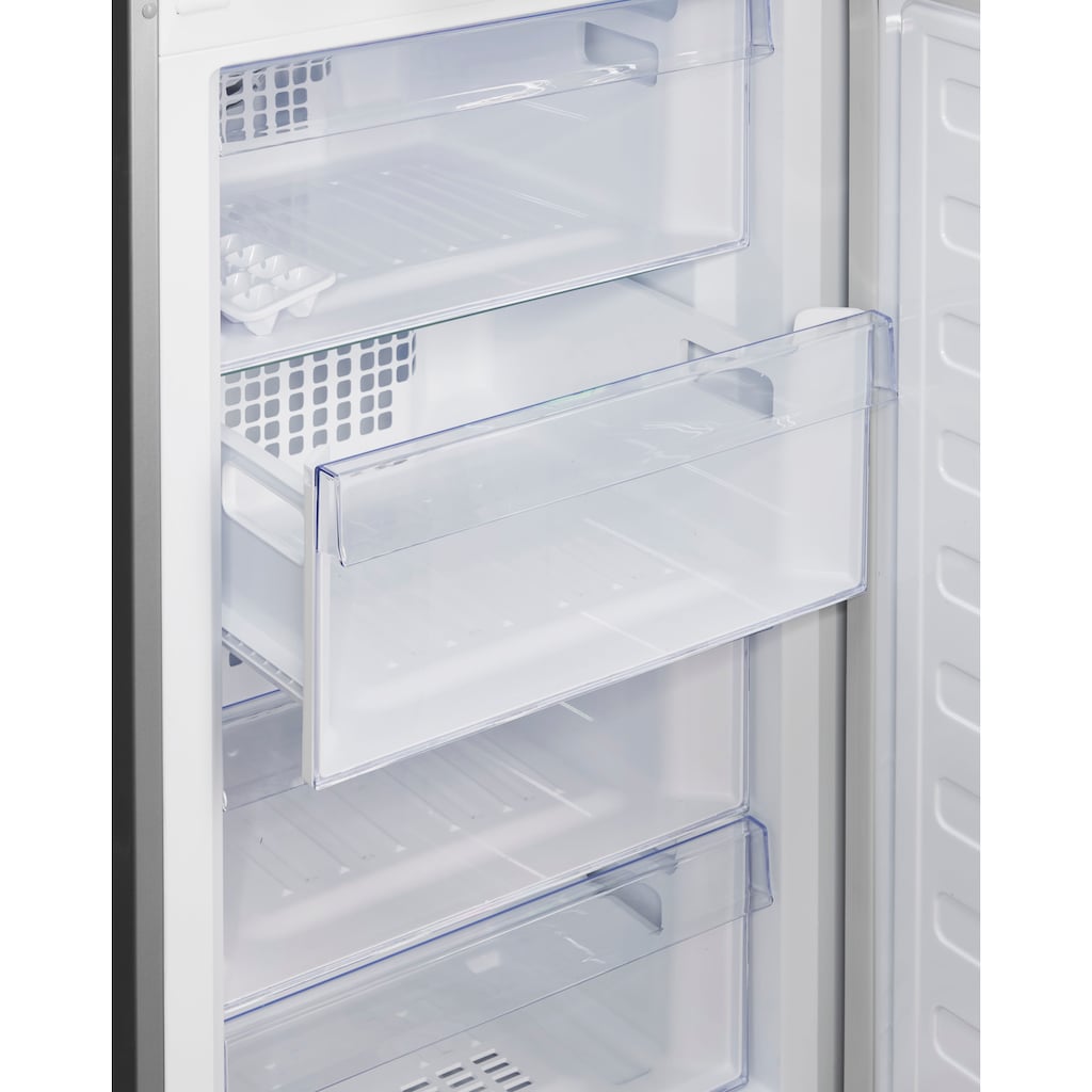 BEKO Kühl-/Gefrierkombination »RCNA386E40ZXBN«, RCNA386E40ZXBN, 202,5 cm hoch, 59,5 cm breit