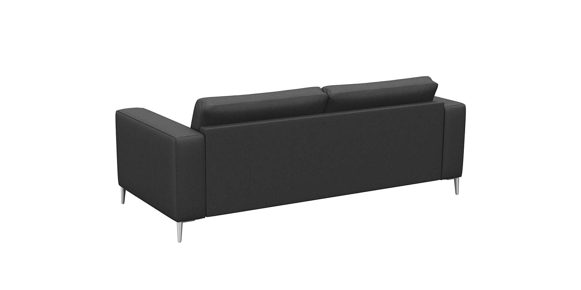 FLEXLUX 2,5-Sitzer »Fiore, super Sitzkomfort durch Kaltschaum im Sitz,«, breite Armlehnen, Füße Alu