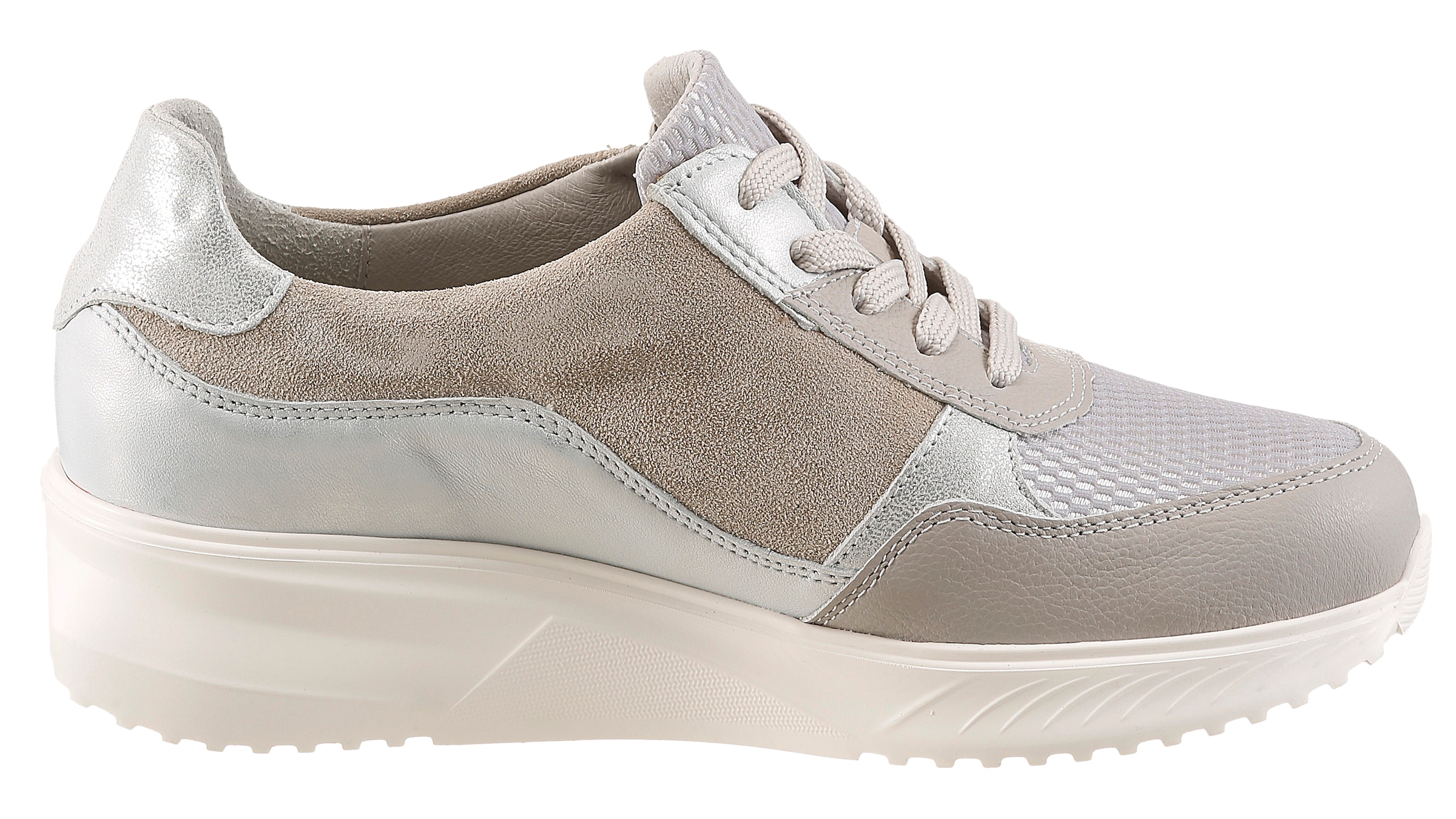 Waldläufer Sneaker »K-JANKA«  Bequemschuh, Schnürschuh, Halbschuh mit Reißverschluss - Weite H