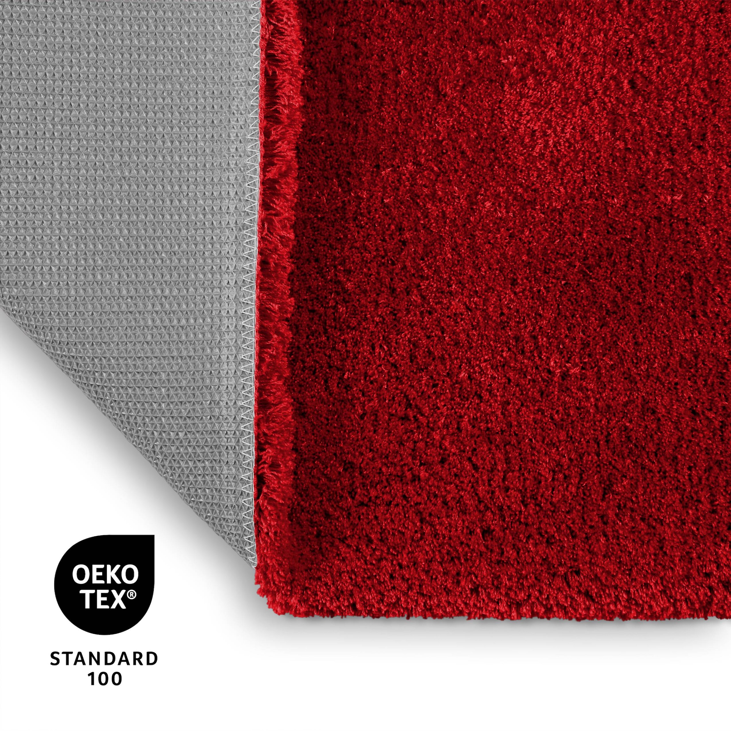 OTTO home Badematte »Kaarin«, rutschhemmend beschichtet, schnell trocknend, Badteppich, getuftet, flauschig, hochflor, große Farbauswahl