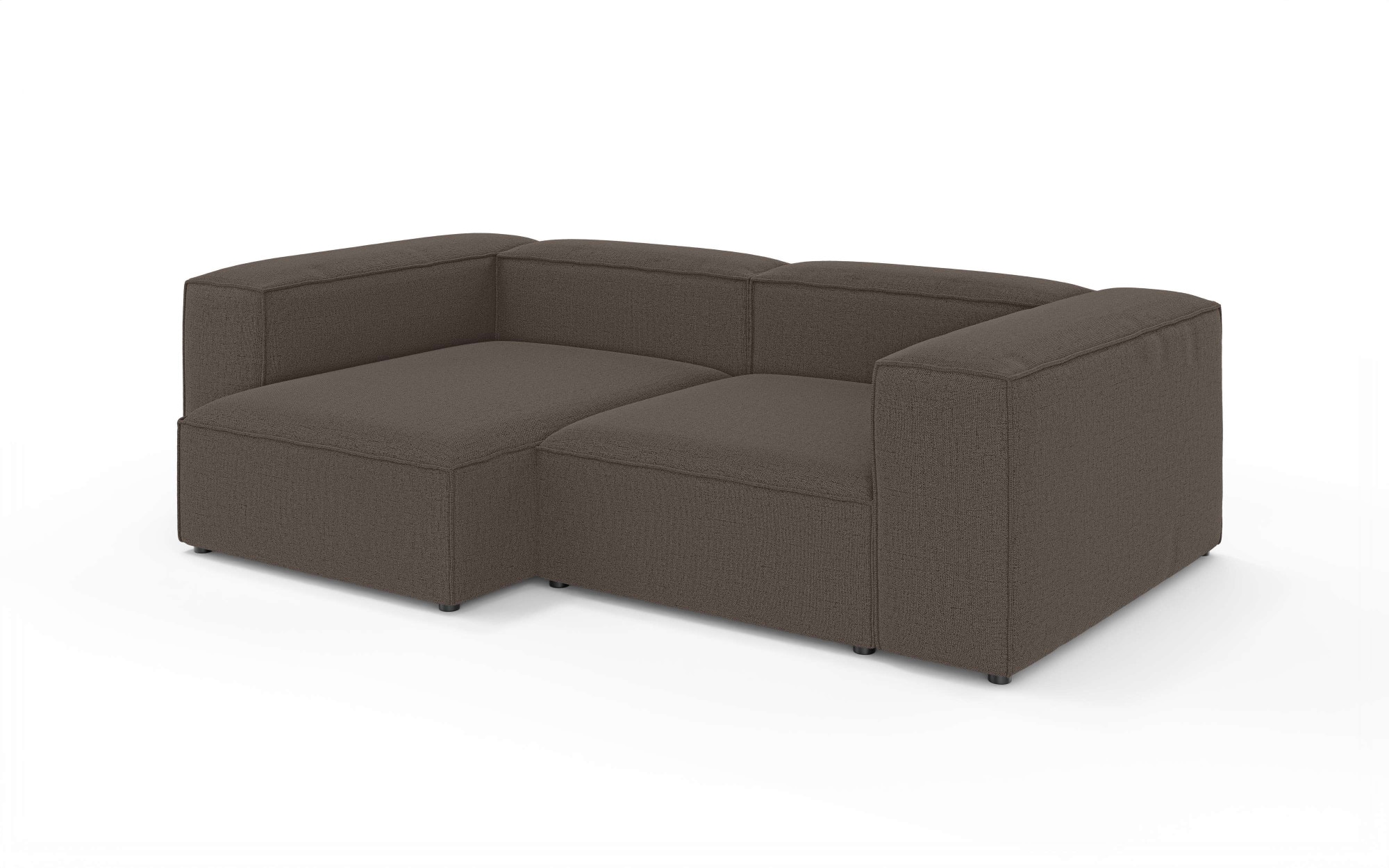 INOSIGN Ecksofa »XL HAILY L-Form, Modularsofa extra tief, Maße B/T/H: 260/160/72 cm«, als Modul oder separat verwendbar, für individuelle Zusammenstellung