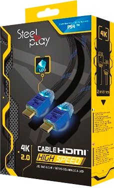 Steelplay HDMI-Kabel »4K High Speed Ultra HD Kabel 2« HDMI Typ A 200 cm