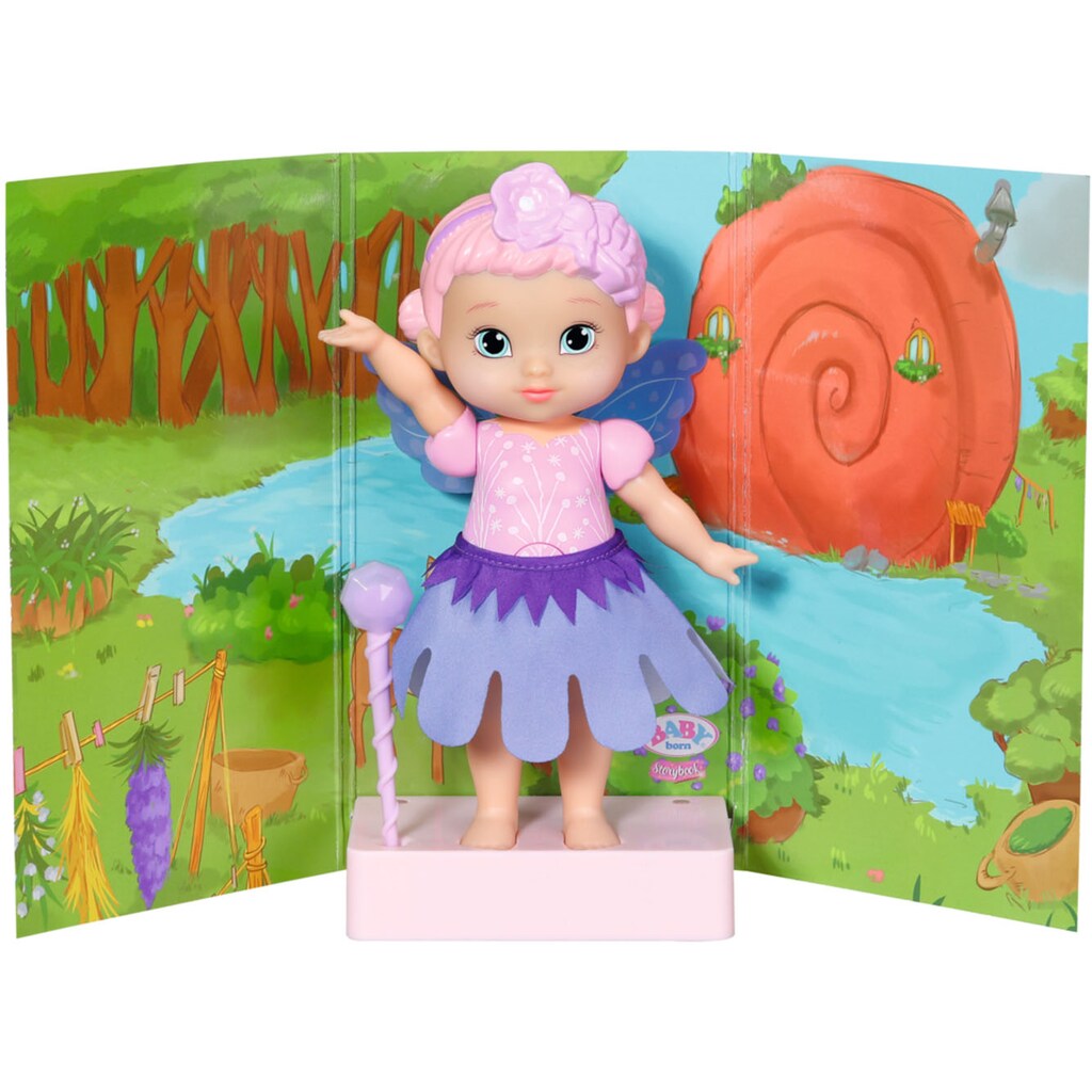 Baby Born Stehpuppe »Feenpuppe Storybook Fairy Violet, 18 cm«