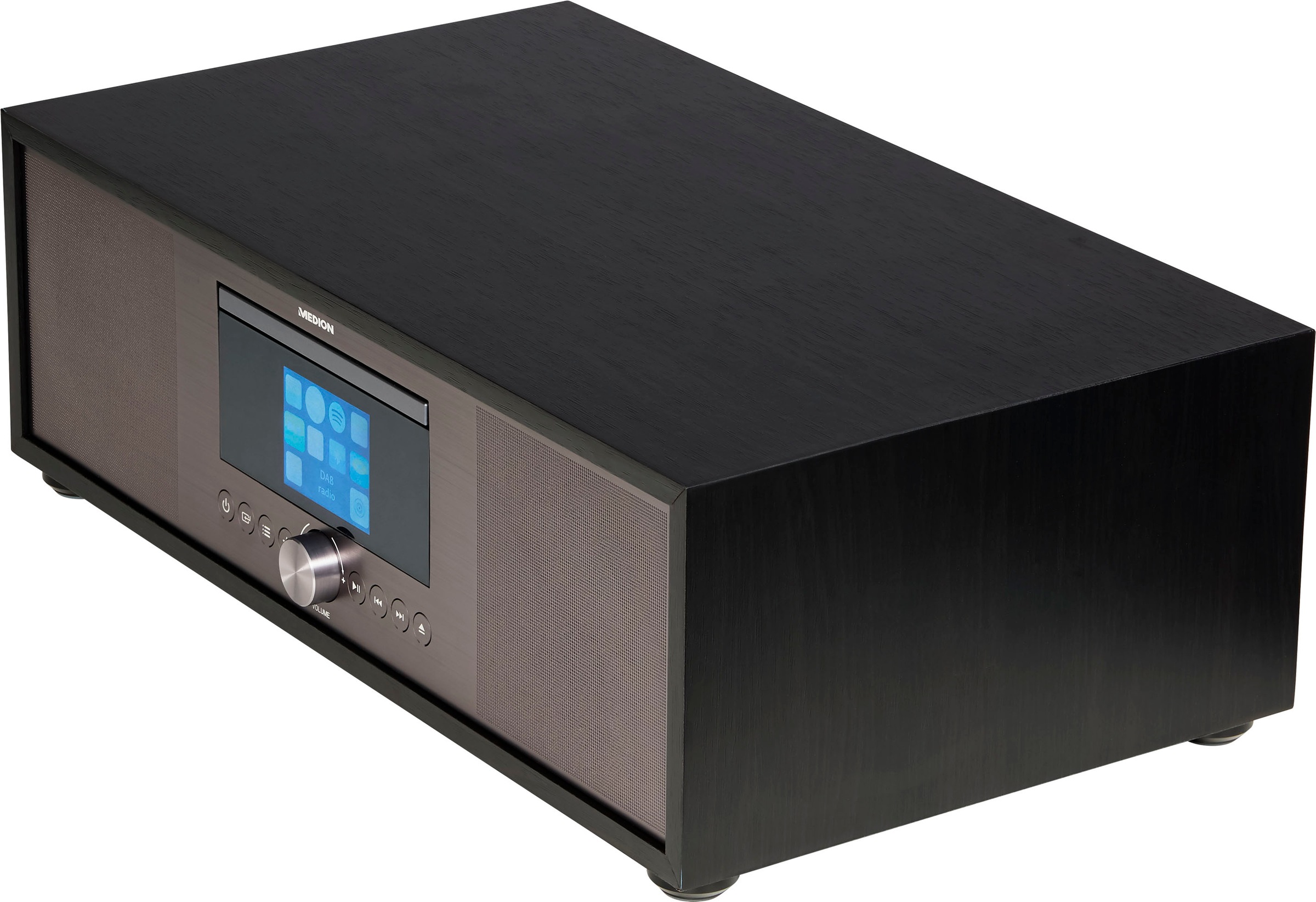 Medion® Internet-Radio »All-In-One Audio System LIFE® P-Serie«, (Bluetooth-LAN (Ethernet)-WLAN Internetradio-Digitalradio (DAB+)-UKW mit RDS-FM-Tuner 80 W)