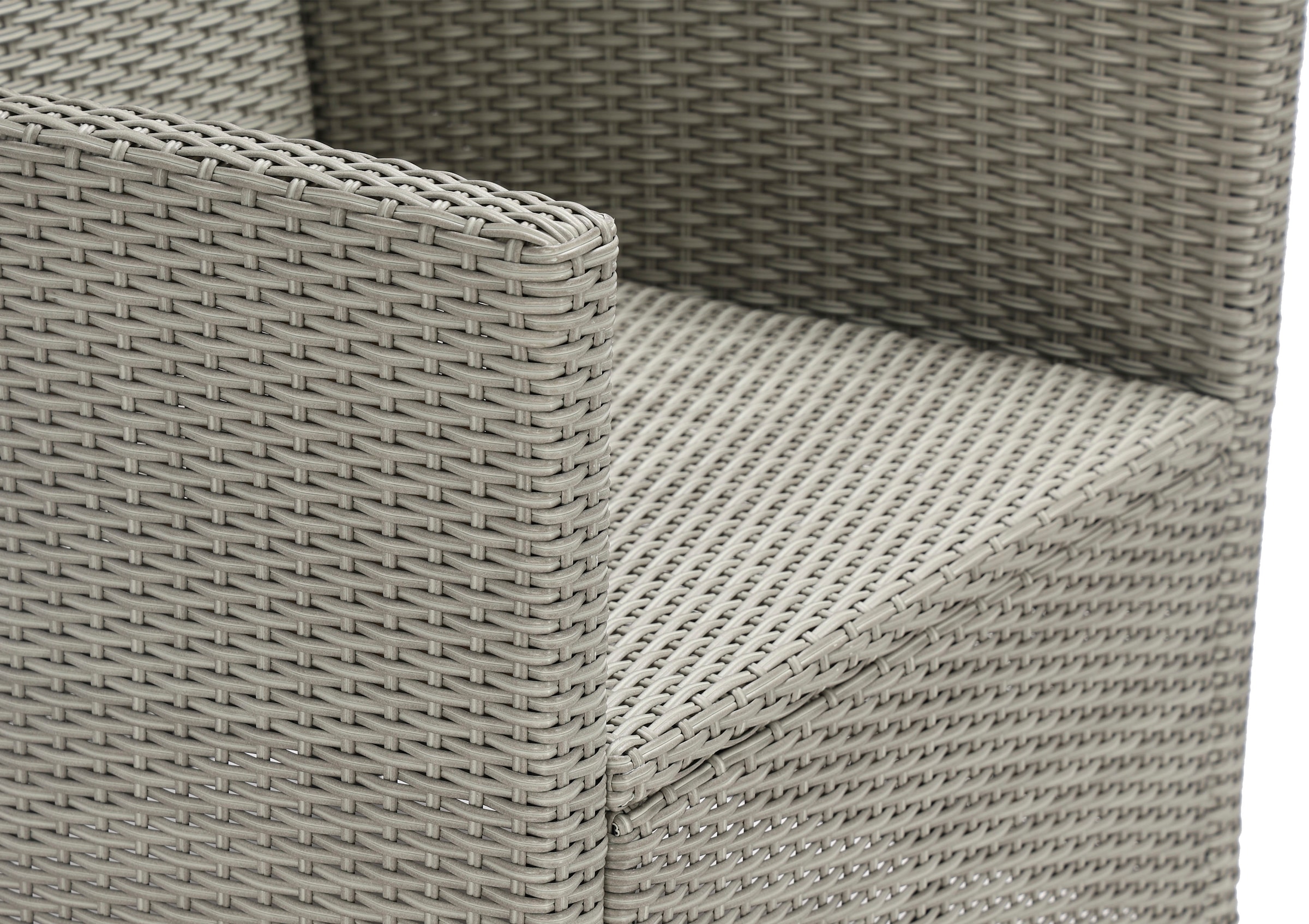 KONIFERA Gartenlounge-Set »Amsterdam XL« Set, 16 tlg. tlg. bestehend aus 2 Sesseln, 2 Hocker, 1 Sofa, 10 Sitzauflagen, 1 Tisch