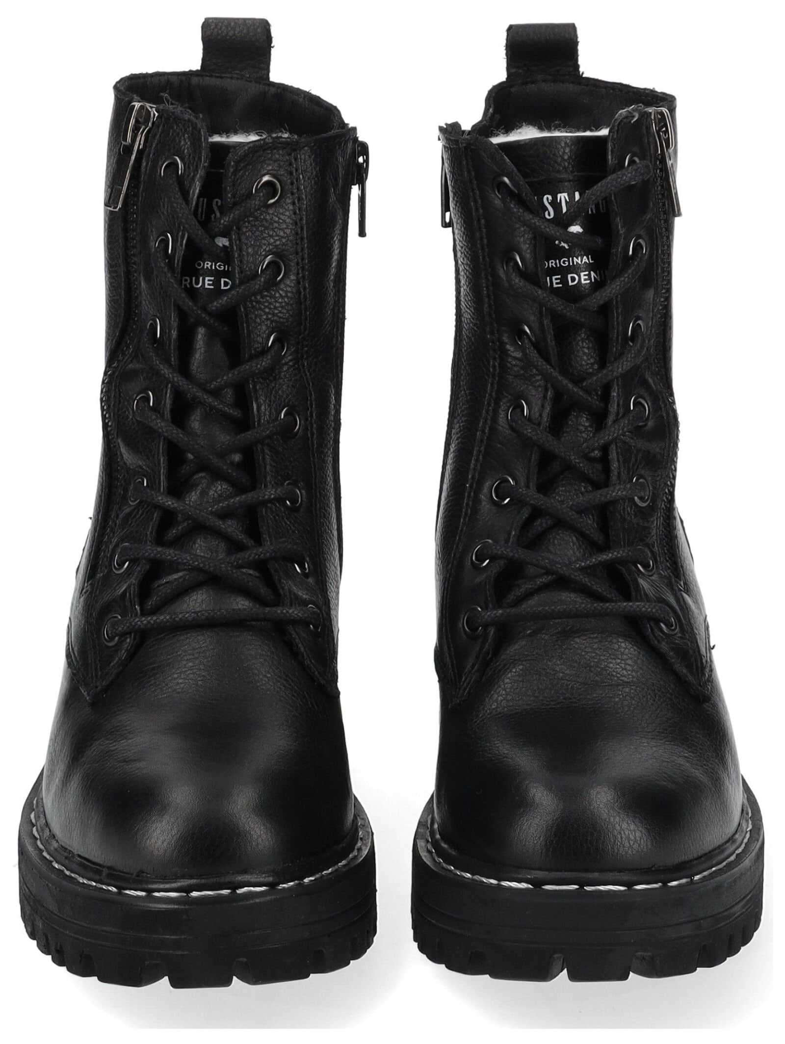 Mustang Shoes Schnürstiefelette »Mustang Shoes Stiefelette Leder«