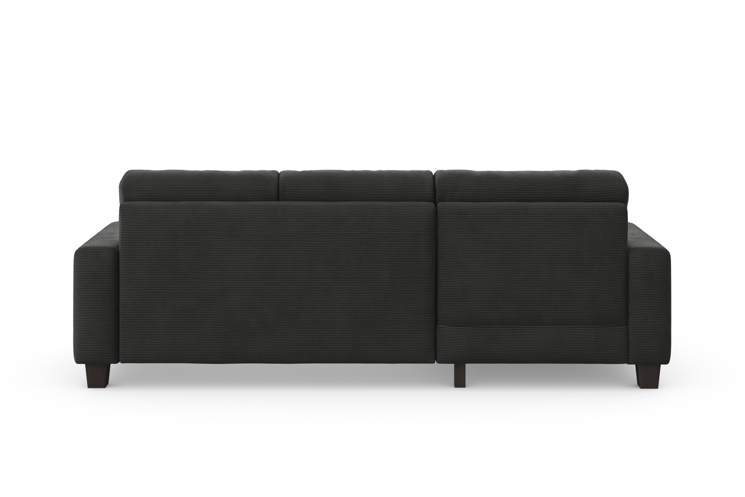 Home affaire Ecksofa »Summer L-Form«, mit Recamiere, mit oder ohne Bettfunktion und Bettkasten, Cord-Bezug