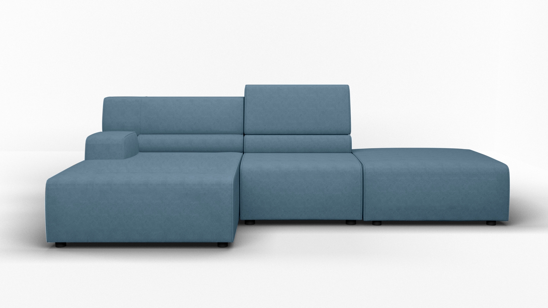 Egoitaliano Ecksofa »Babouche, Designsofa mit außergewöhnlichem Sitzkomfort günstig online kaufen
