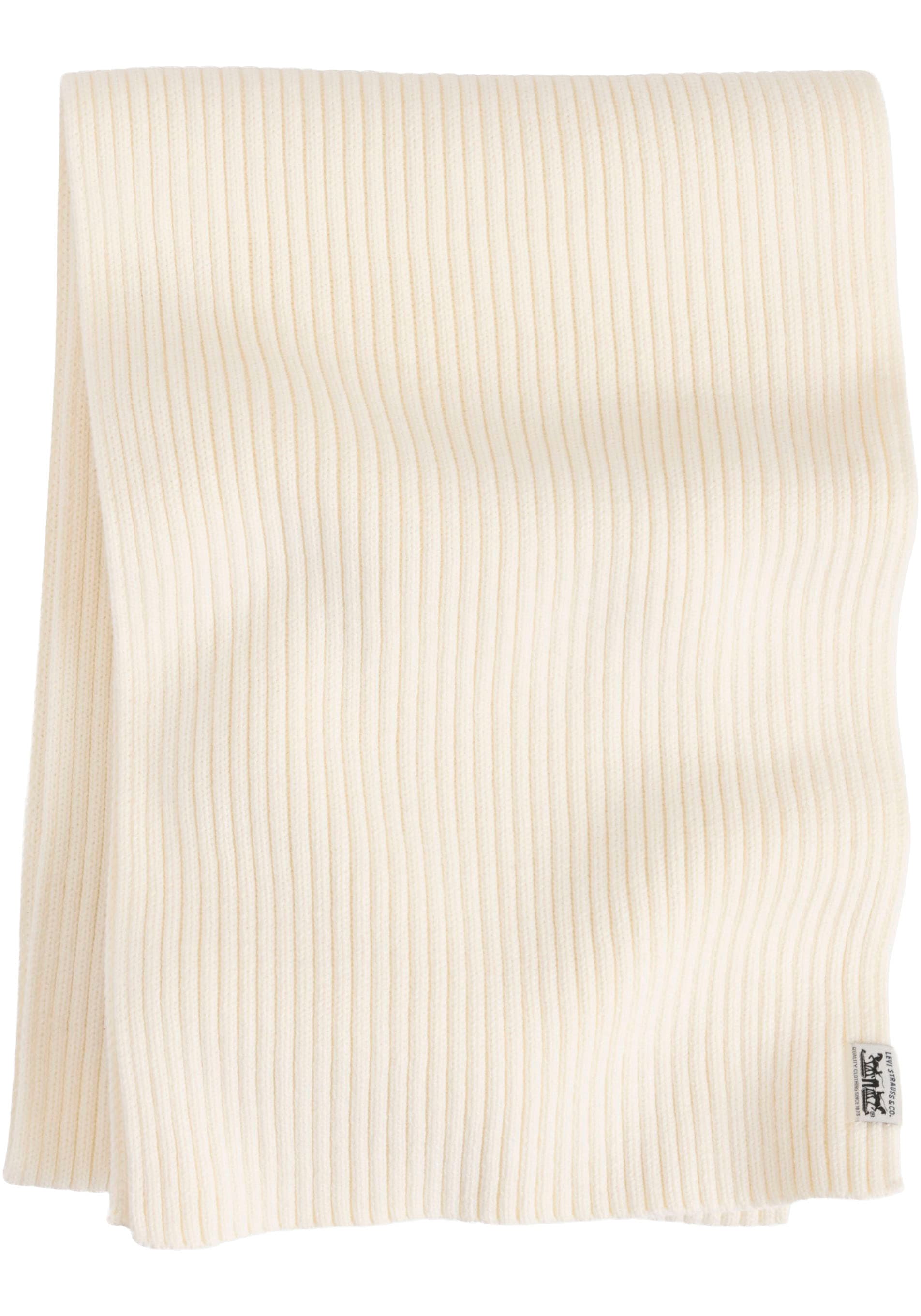 Levi's® Strickschal »SUNSET SCARF« cosy Rippstrickschal, Baumwolle, One size
