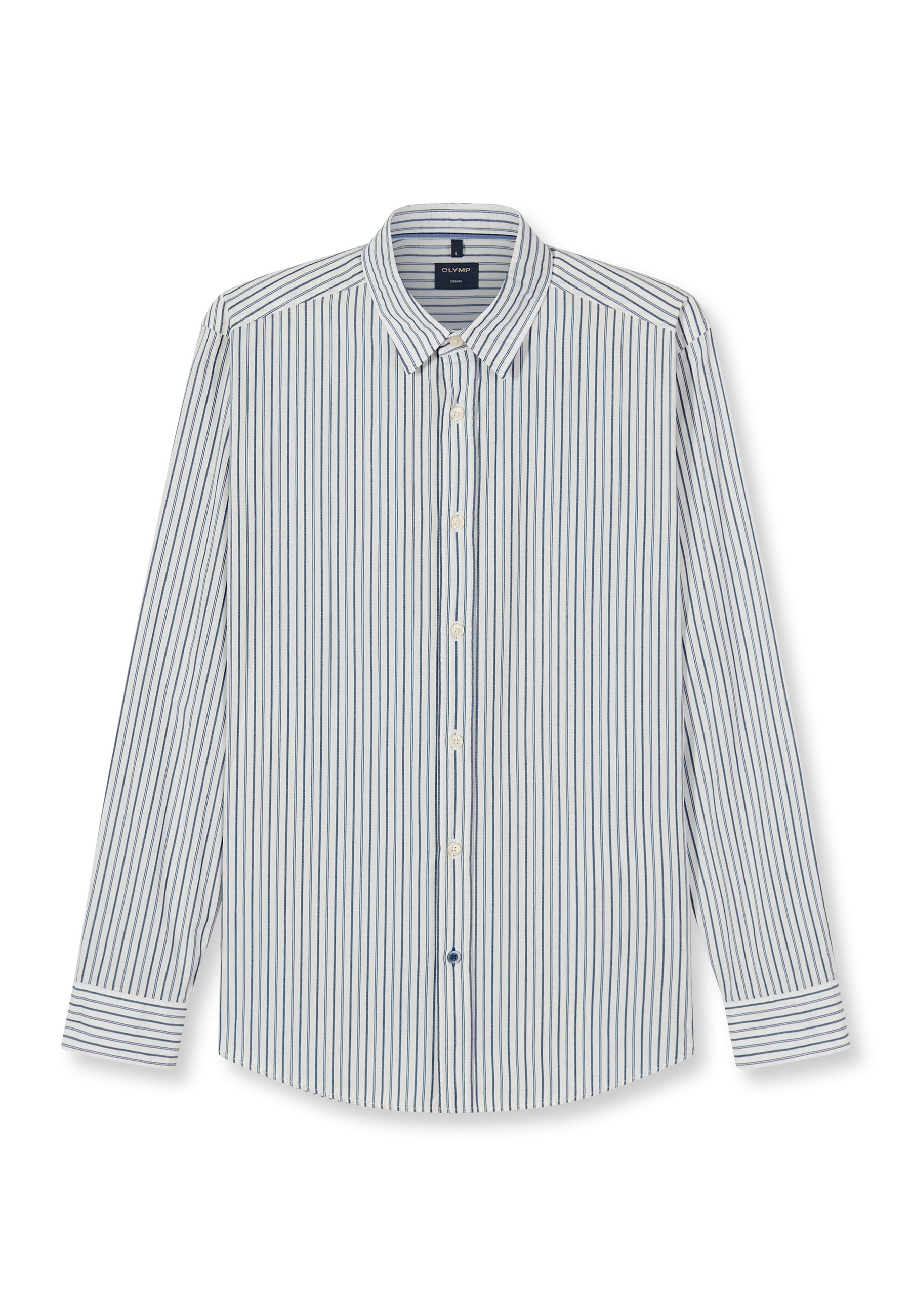 OLYMP Langarmhemd »OLYMP Casual, regular fit, Freizeithemd, Kent«