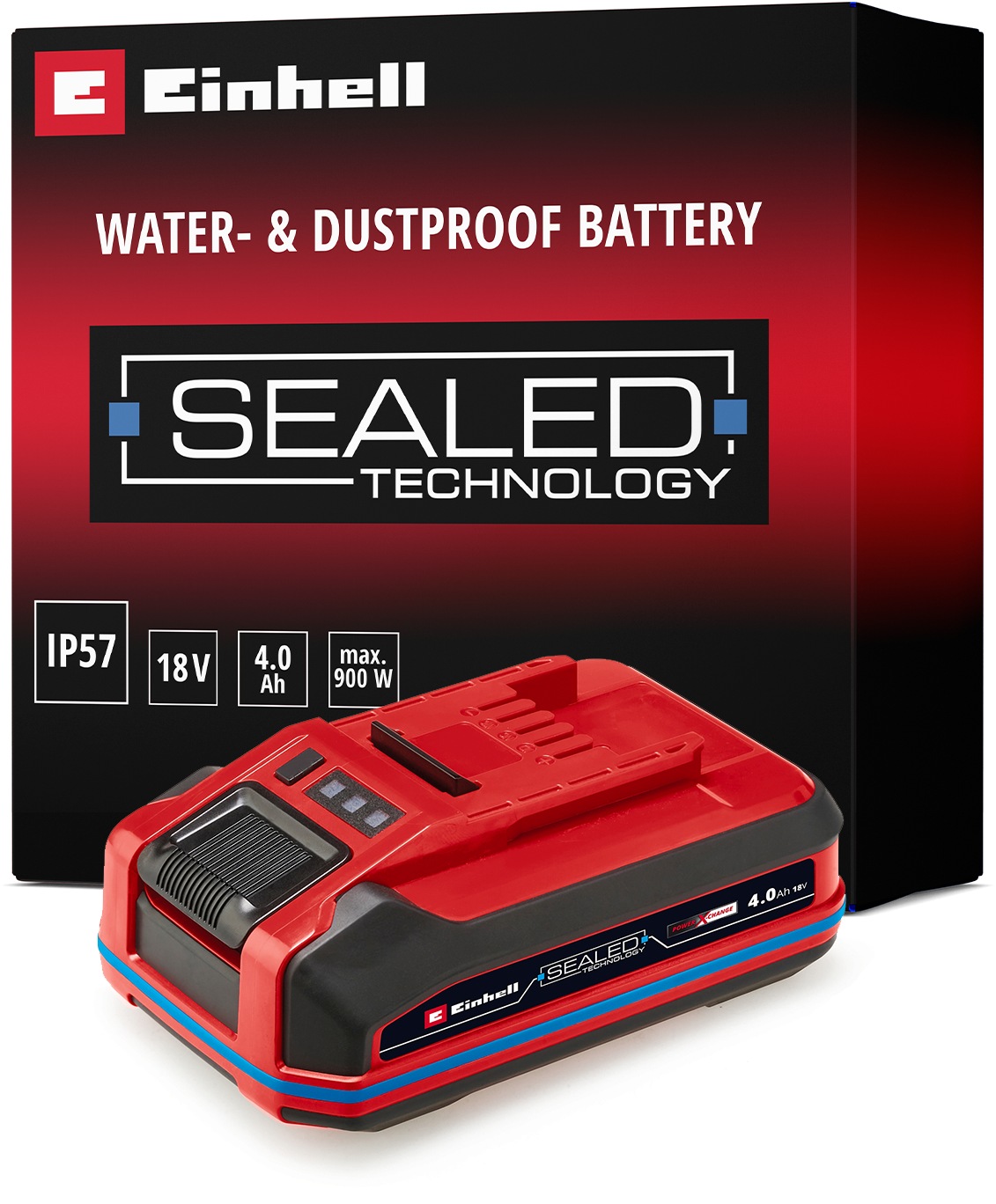 Einhell Akku »»SEALED PXC Plus««, 18 V, 4 Ah