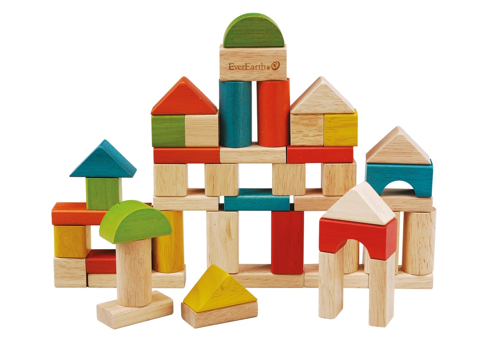 4. Bild von EverEarth® Spielbausteine »Holzbausteine«, (50 St.), FSC®- schützt Wald - weltweit