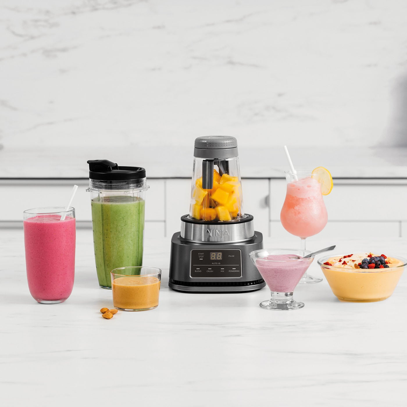 NINJA Standmixer »Foodi 2in1 CB100EU«, 1100 W, Smoothie-Maker