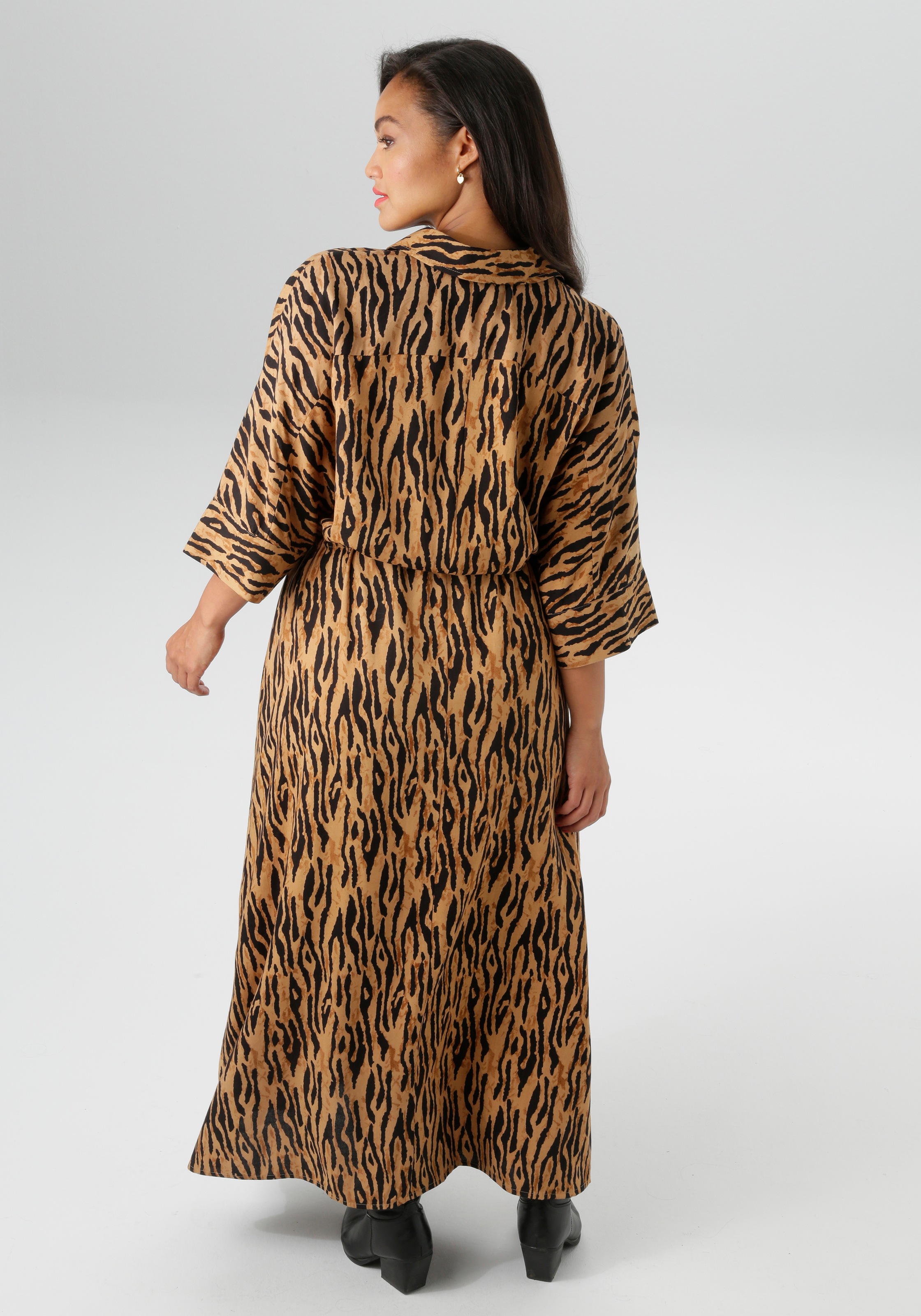 Aniston PLUS Blusenkleid, in Tigermuster - NEUE KOLLEKTION