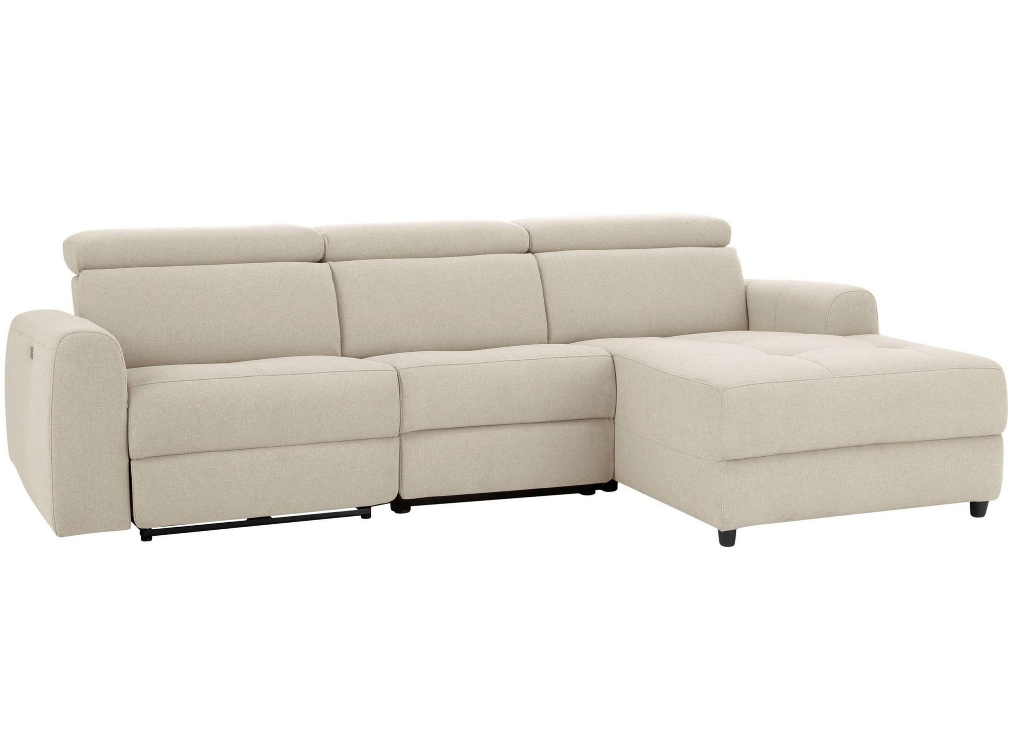 Home affaire Ecksofa »Sentrano, L-Form,«, 275 cm, man. o. elektr. Relaxfunktion und USB/Kopfverstellung