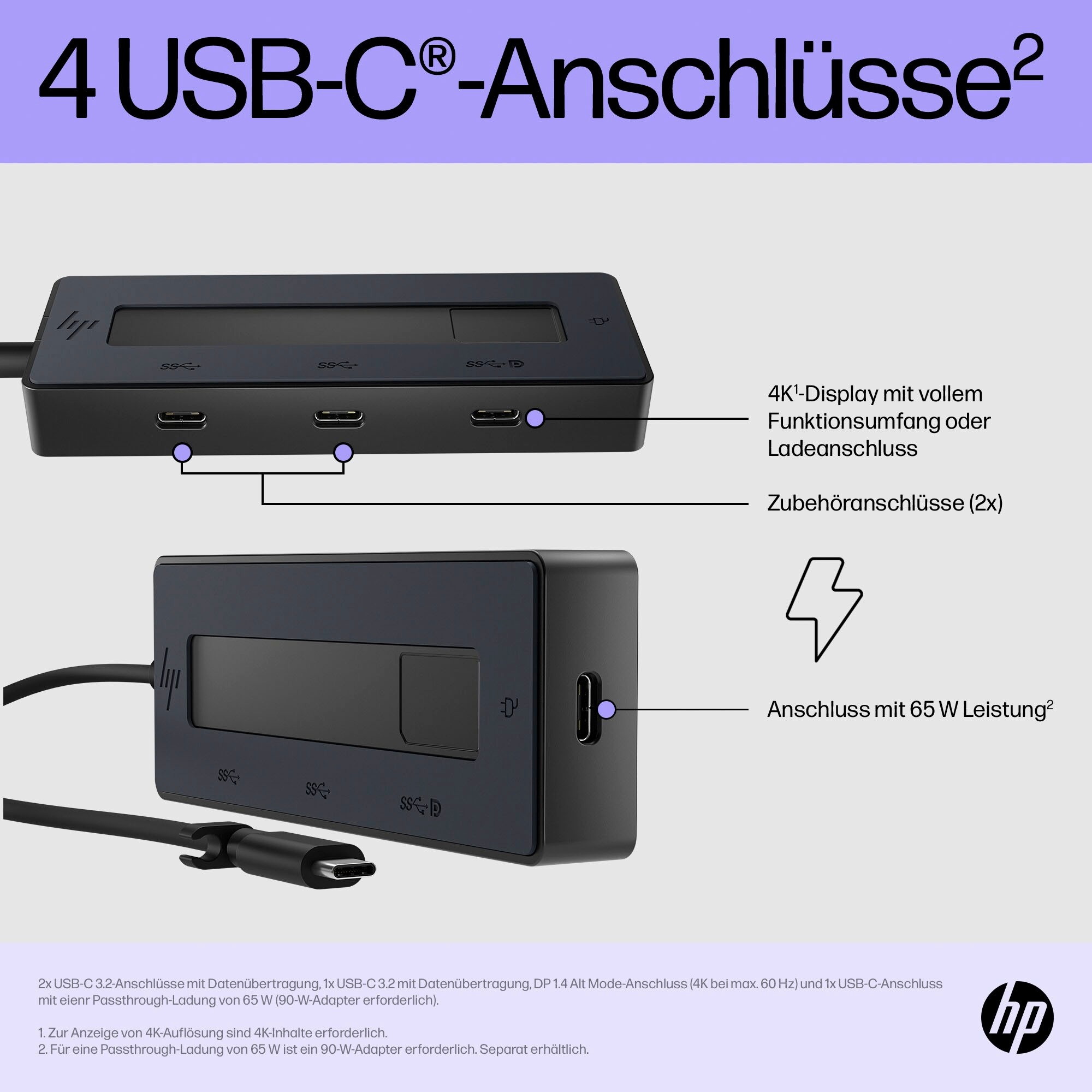 HP Laptop-Dockingstation »Universal USB-C Multiport-Hub«