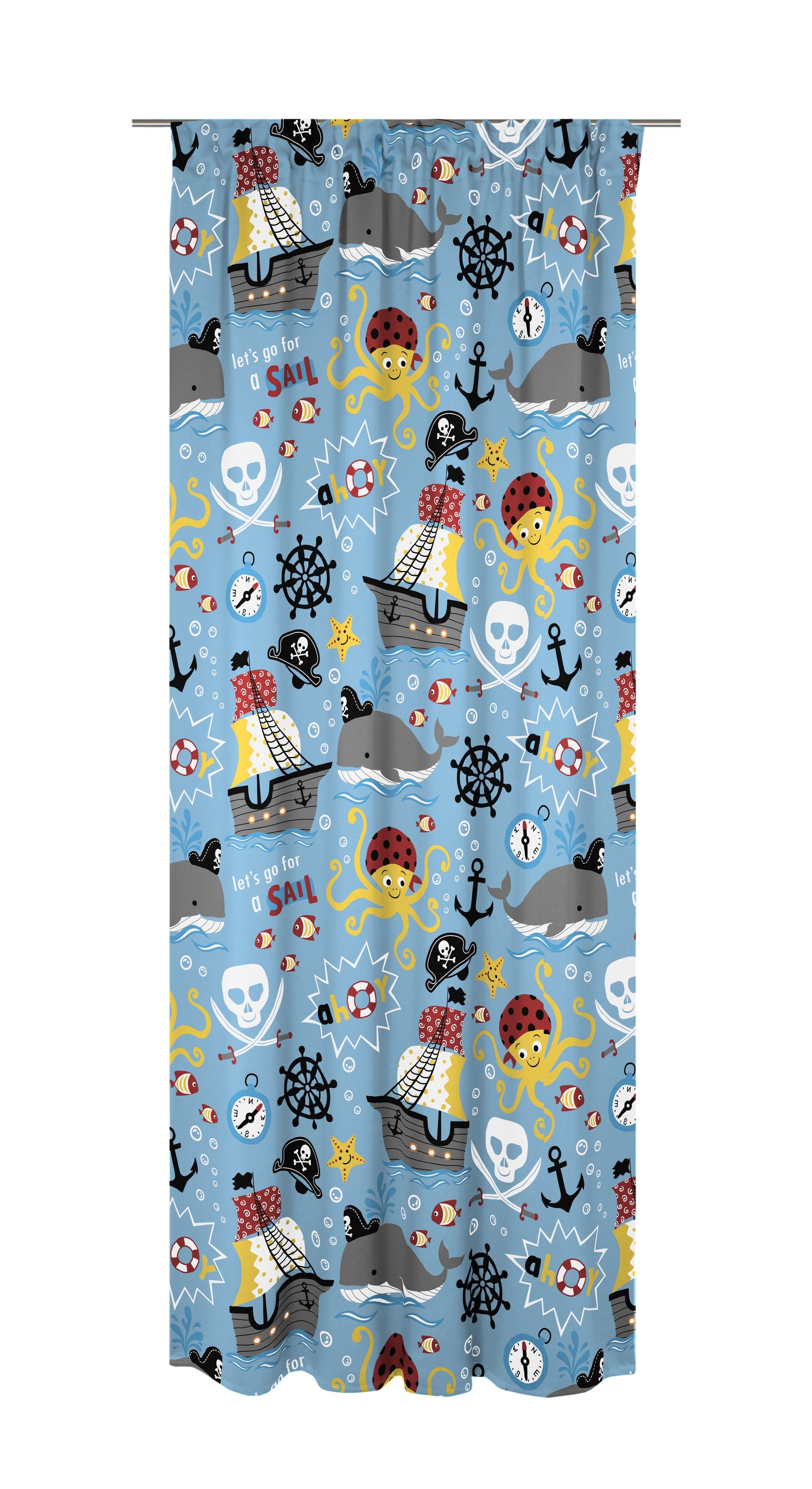 Adam Vorhang »Pirates« Multifunktionsband 1 Stk. tlg. Blickdichter aus 100% günstig online kaufen