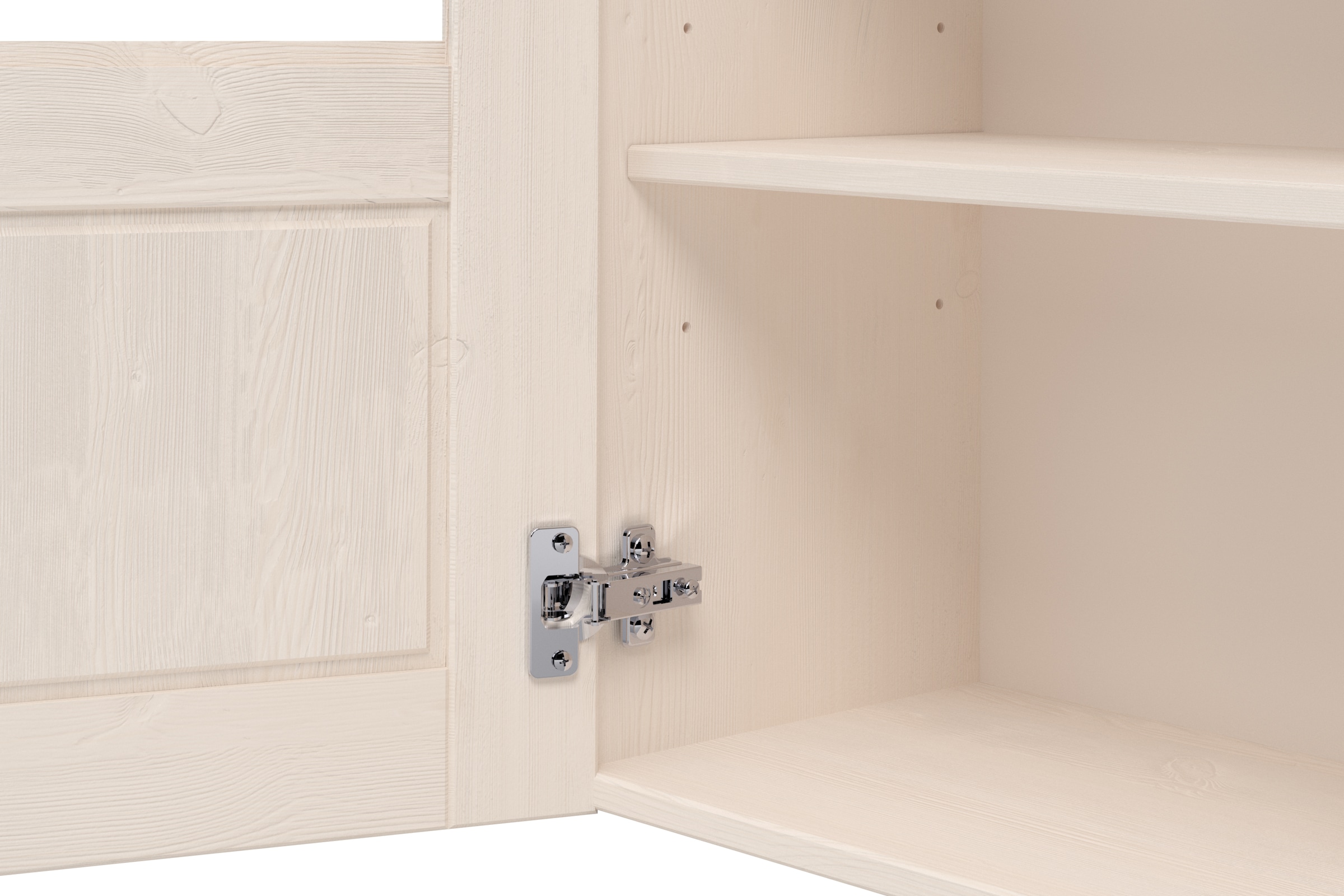 Home affaire Hängeschrank »Alby2«, Mit Metallgriffen und Glastüren, Breite 50 cm
